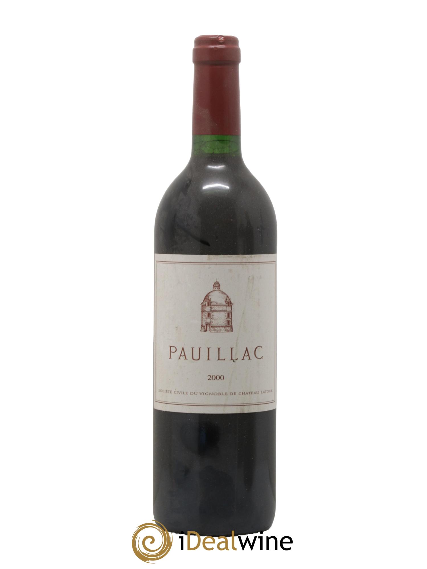 Pauillac de Château Latour 2000 - Lot of 1 bottle - 0