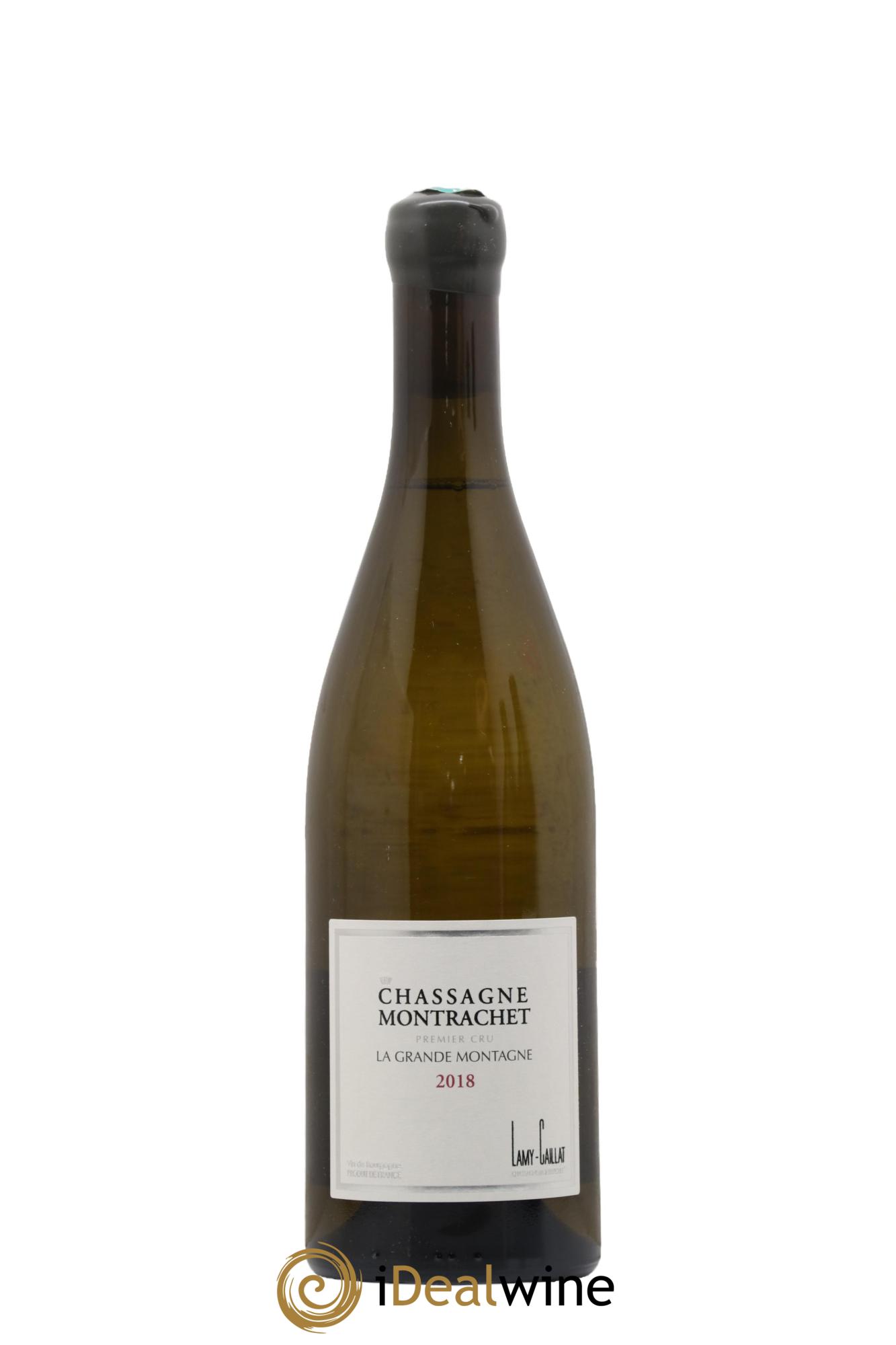 Chassagne-Montrachet 1er Cru La Grande Montagne Lamy-Caillat (Domaine)  2018 - Lotto di 1 bottiglia - 0