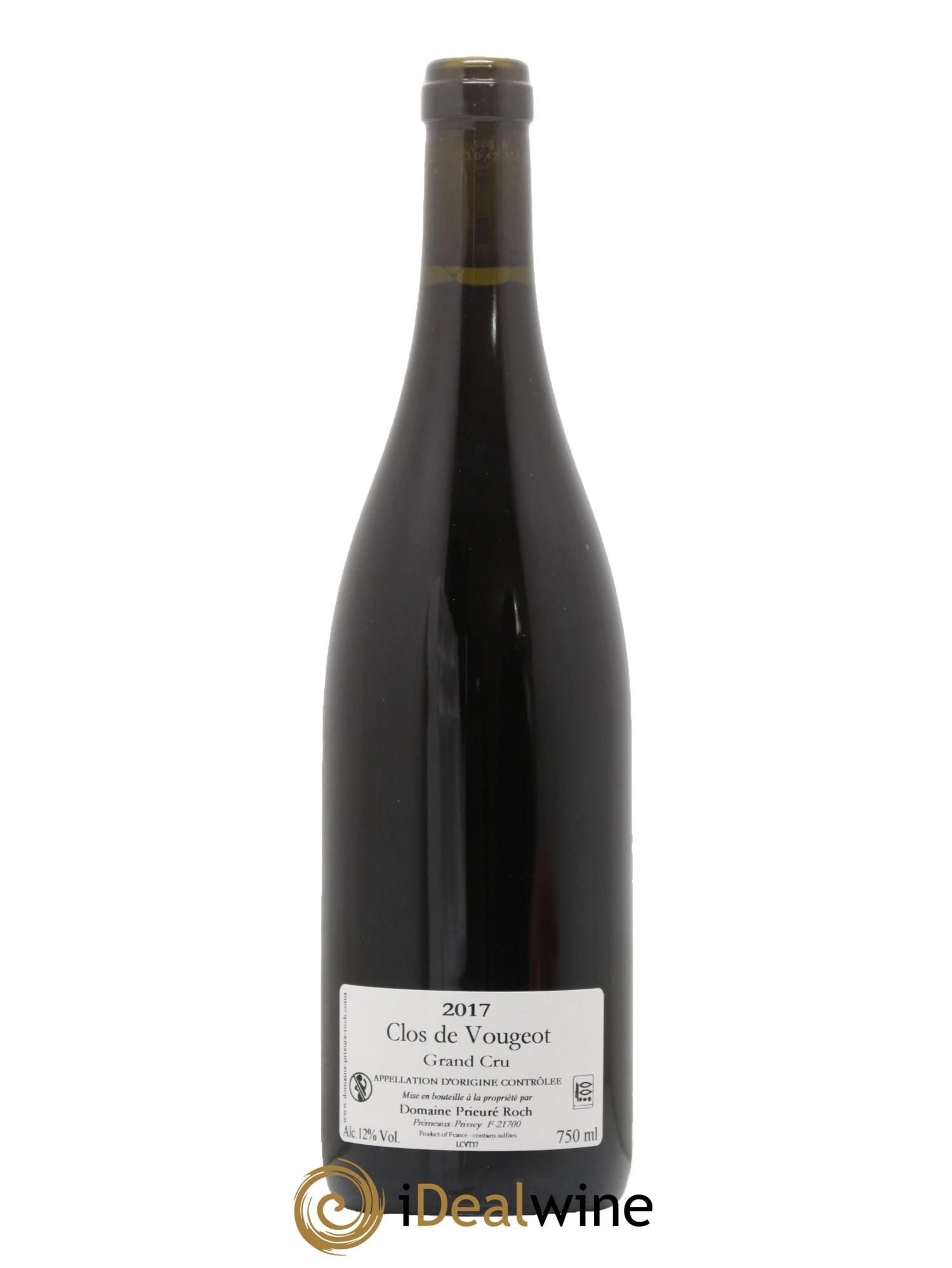 Clos de Vougeot Grand Cru Prieuré Roch 2017 - Lotto di 1 bottiglia - 1