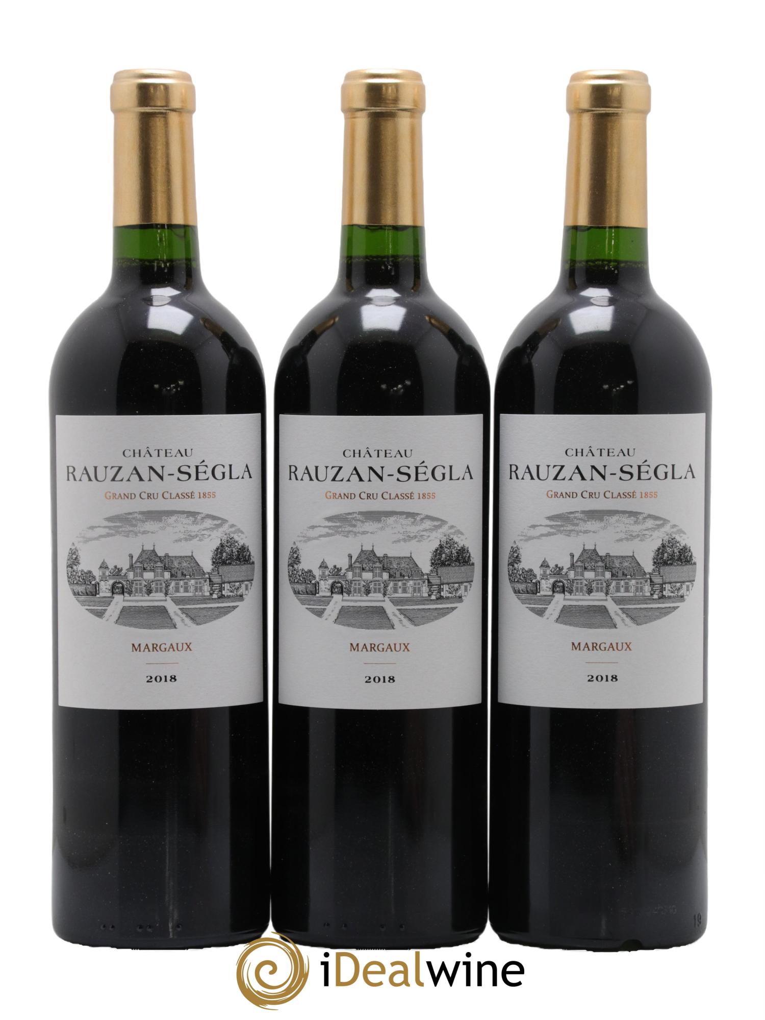 Château Rauzan Ségla Grand Cru Classé 2018 - Lot de 6 bouteilles - 1