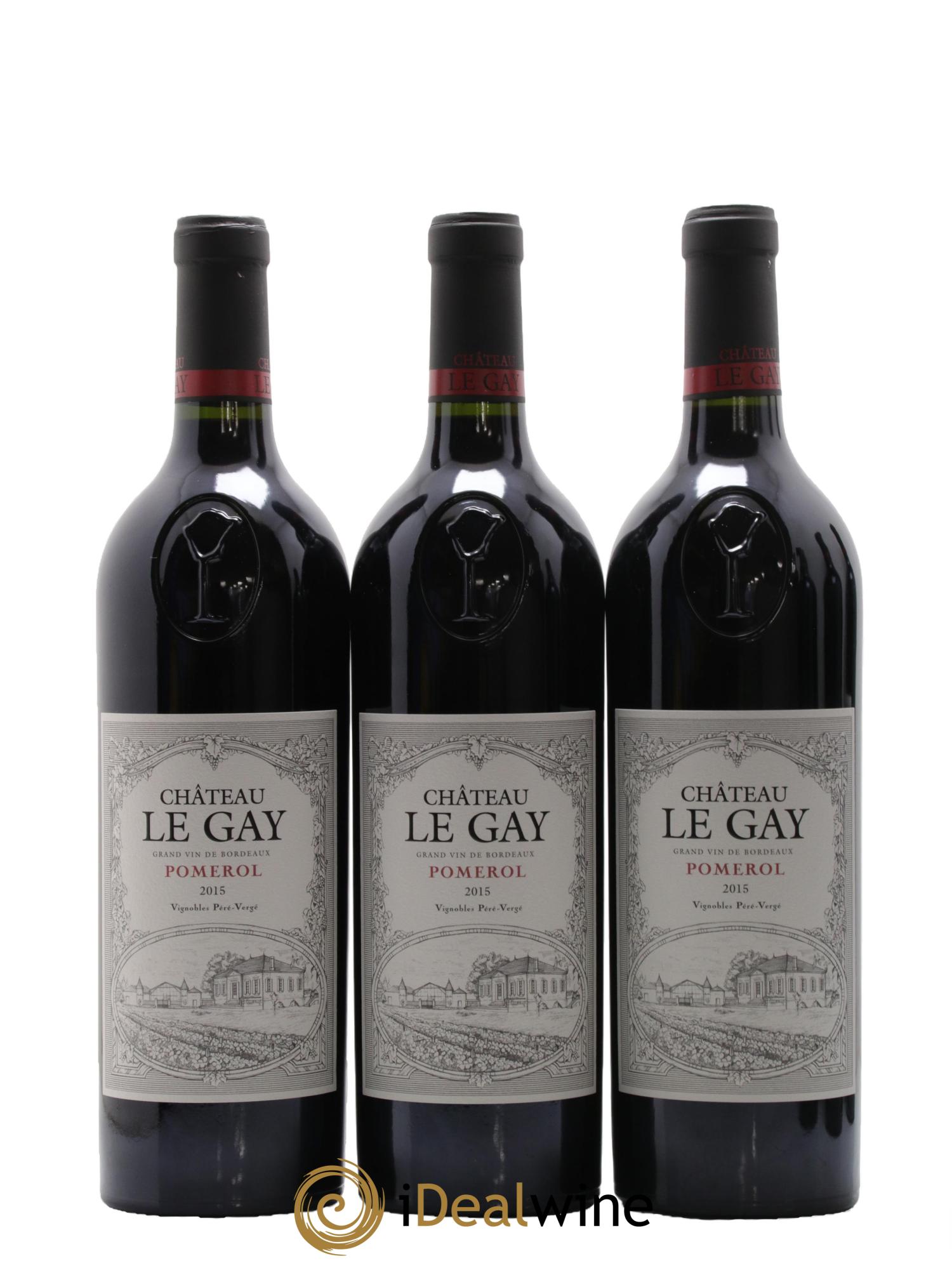 Château Le Gay 2015 - Lot of 6 bottles - 1