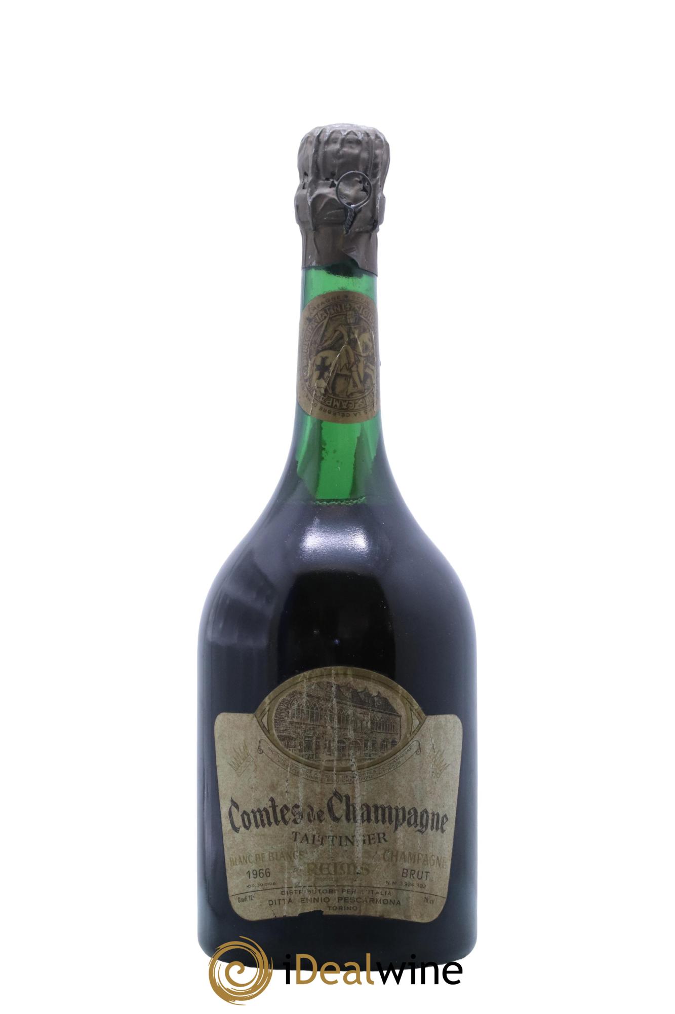 Comtes de Champagne Taittinger  1966 - Lotto di 1 bottiglia - 0