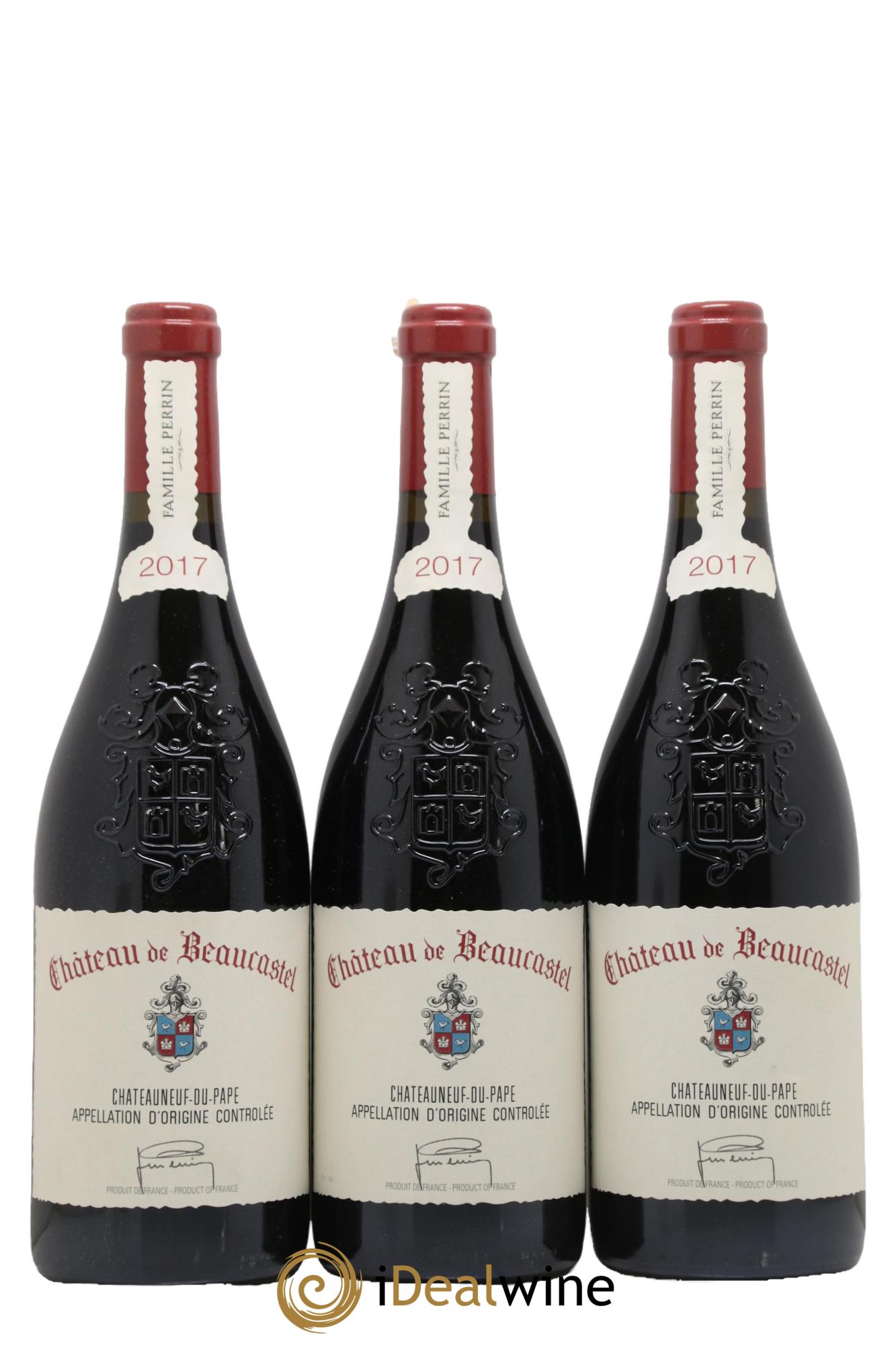 Châteauneuf-du-Pape Château de Beaucastel Famille Perrin 2017 - Lot de 6 bouteilles - 2