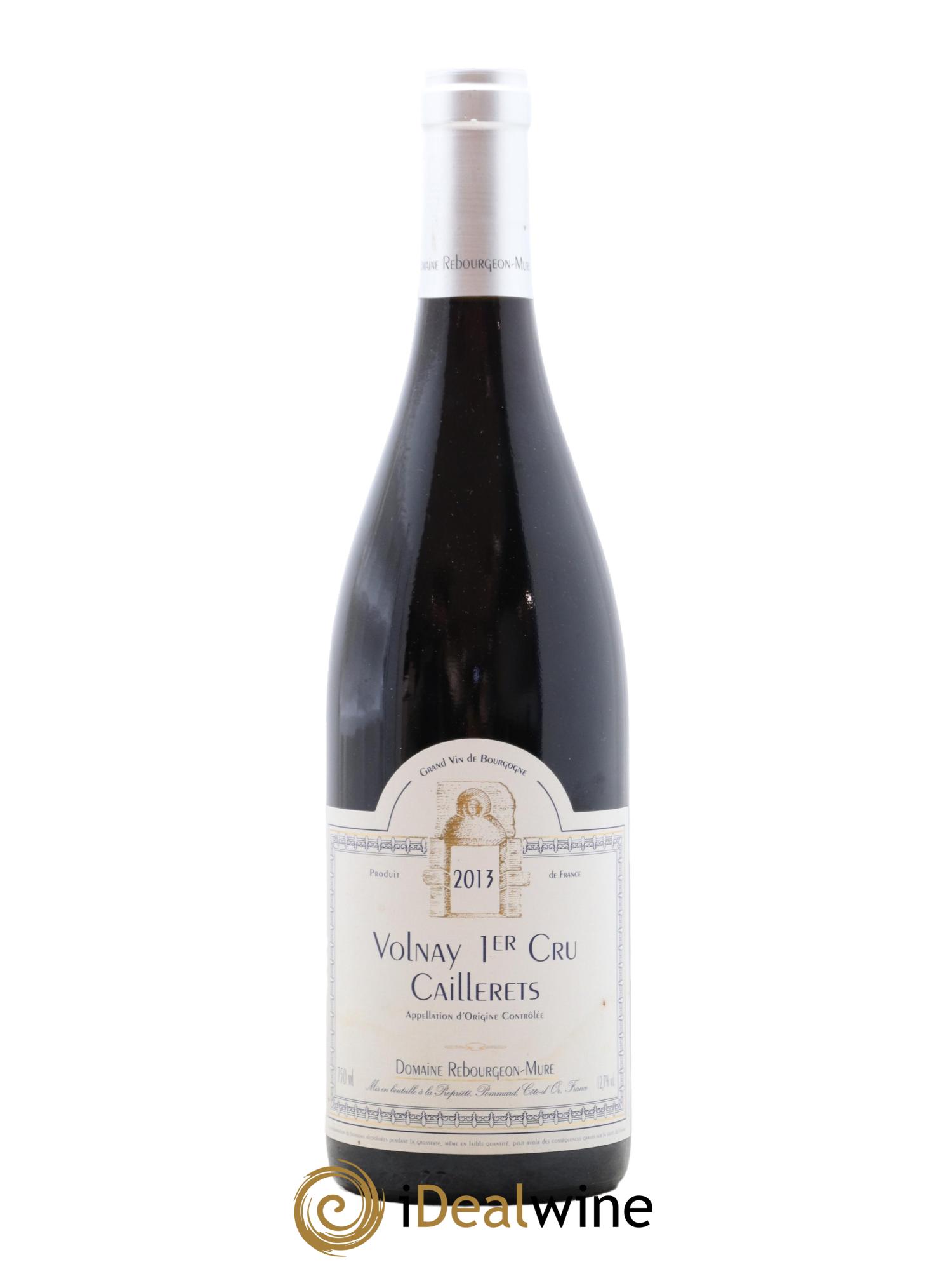 Volnay 1er Cru Caillerets Rebourgeon-Mure 2013 - Lotto di 1 bottiglia - 0