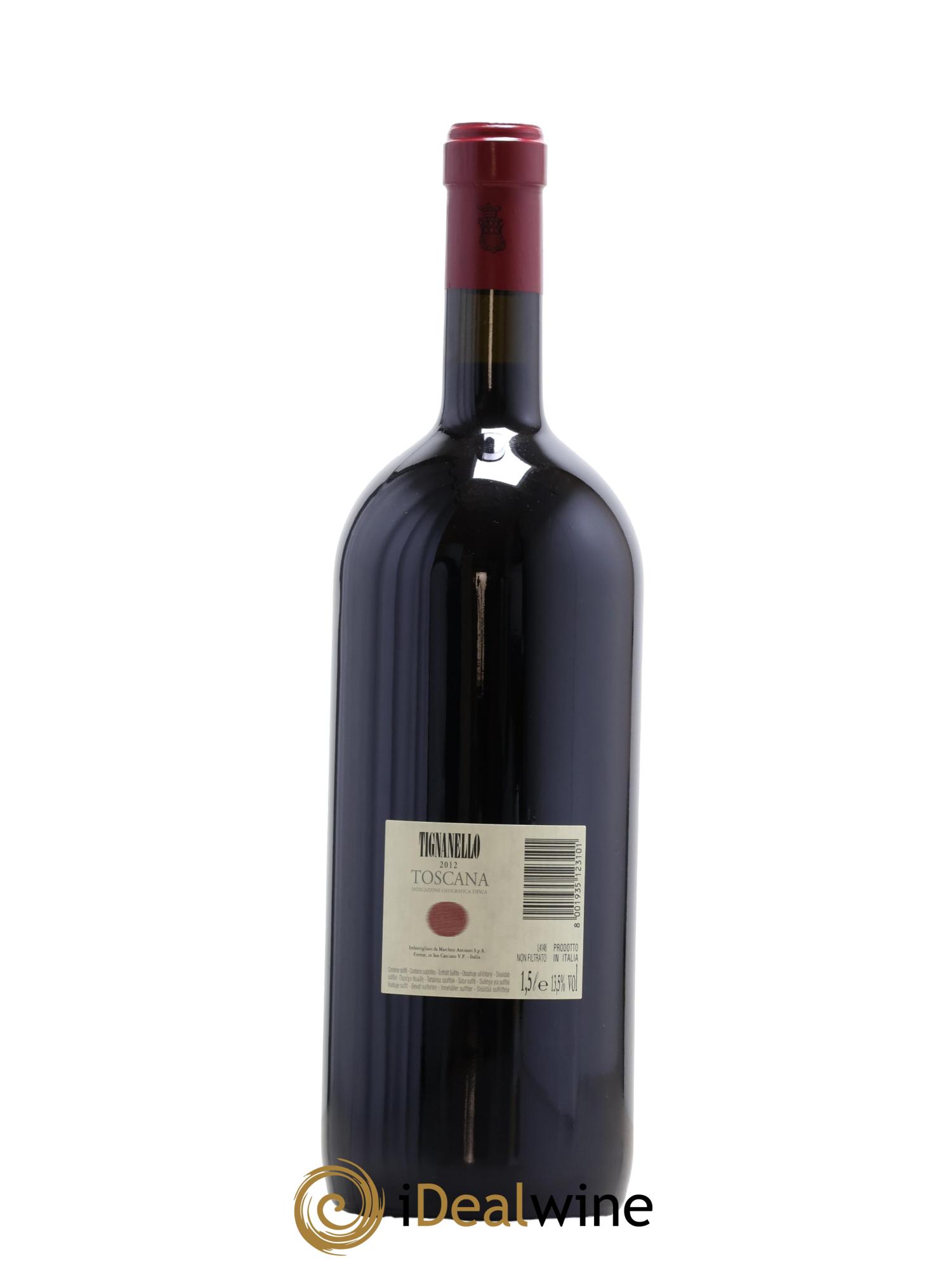 IGT Toscane Tignanello Marchesi Antonori 2012 - Posten von 1 Magnum - 1