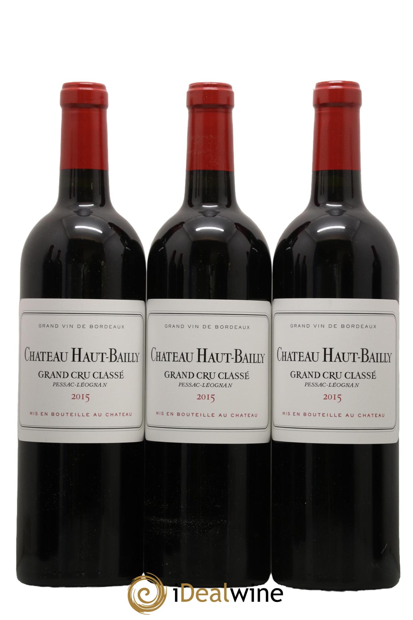 Château Haut-Bailly Cru Classé de Graves 2015 - Lot of 12 bottles - 3