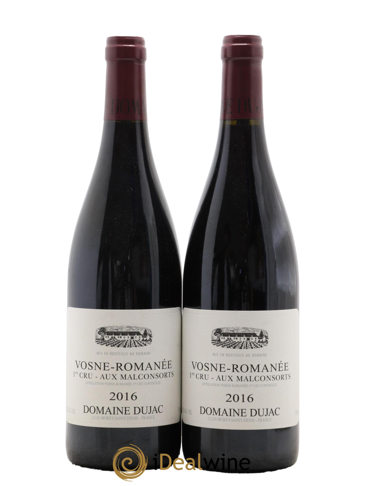 Vosne-Romanée 1er Cru Aux Malconsorts Dujac (Domaine)  2016 - Lot de 2 bouteilles - 0