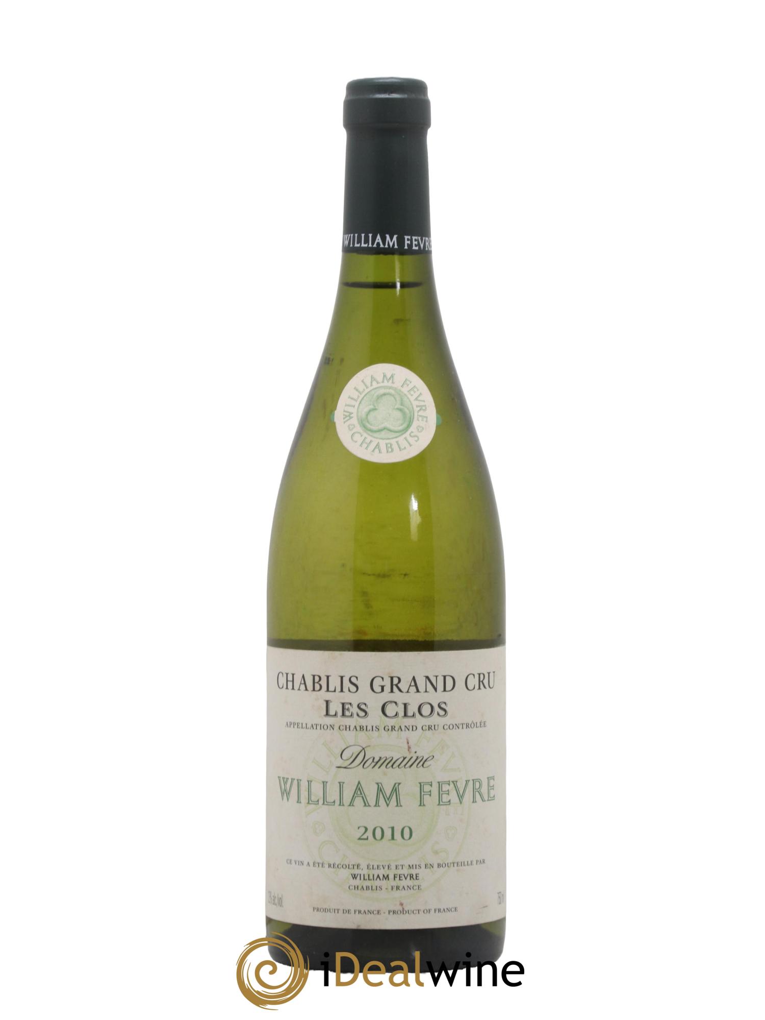 Chablis Grand Cru Les Clos William Fèvre 2010 - Lotto di 1 bottiglia - 0