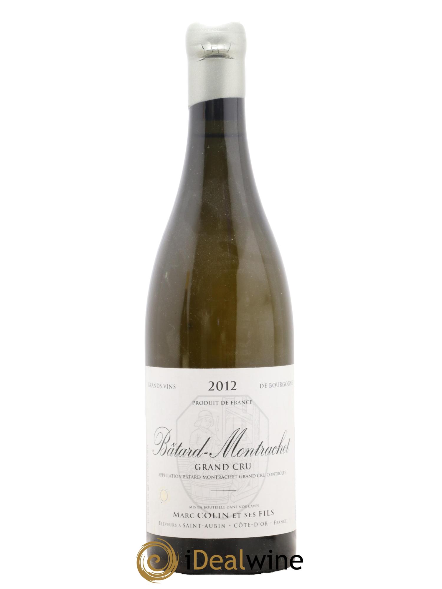 Bâtard-Montrachet Grand Cru Marc Colin & Fils 2012 - Posten von 1 Flasche - 0