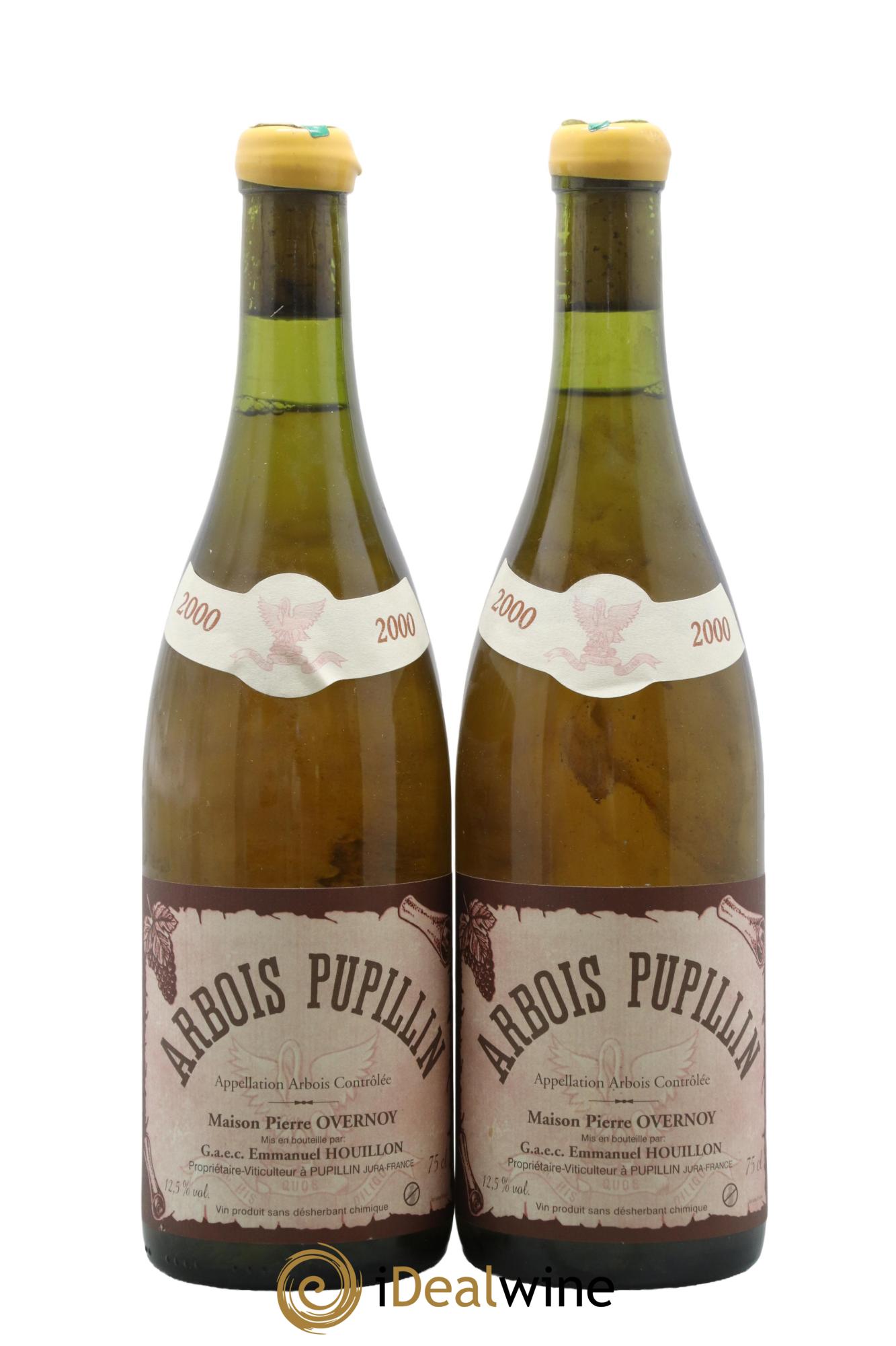 Arbois Pupillin Savagnin (cire jaune) Overnoy-Houillon (Domaine) 2000 - Posten von 2 Flaschen - 0