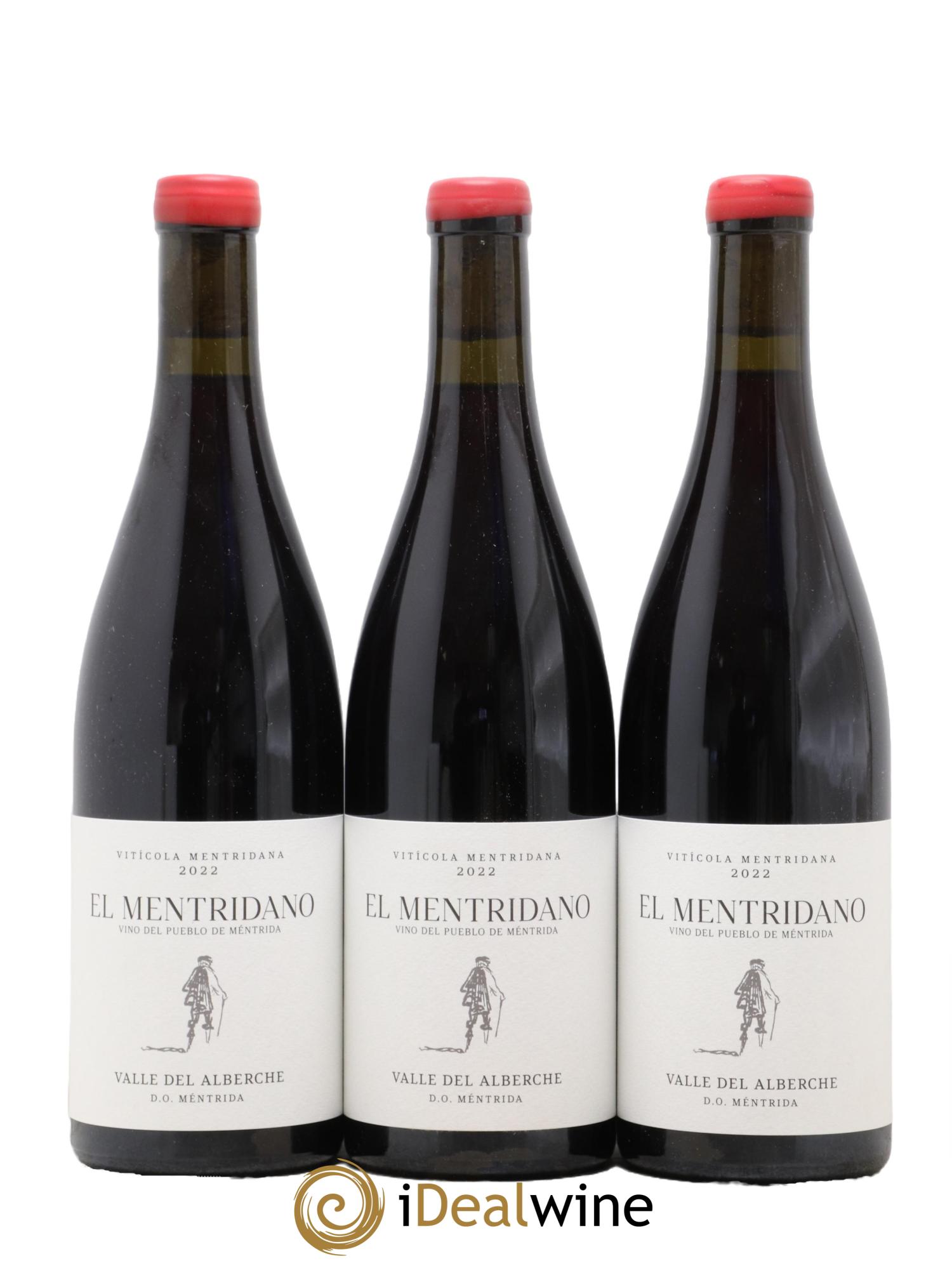 Mentridà DO Viticola Mentridana (anciennement Daniel Jimenez-Landi) El Mentridano 2022 - Lot of 3 bottles - 0