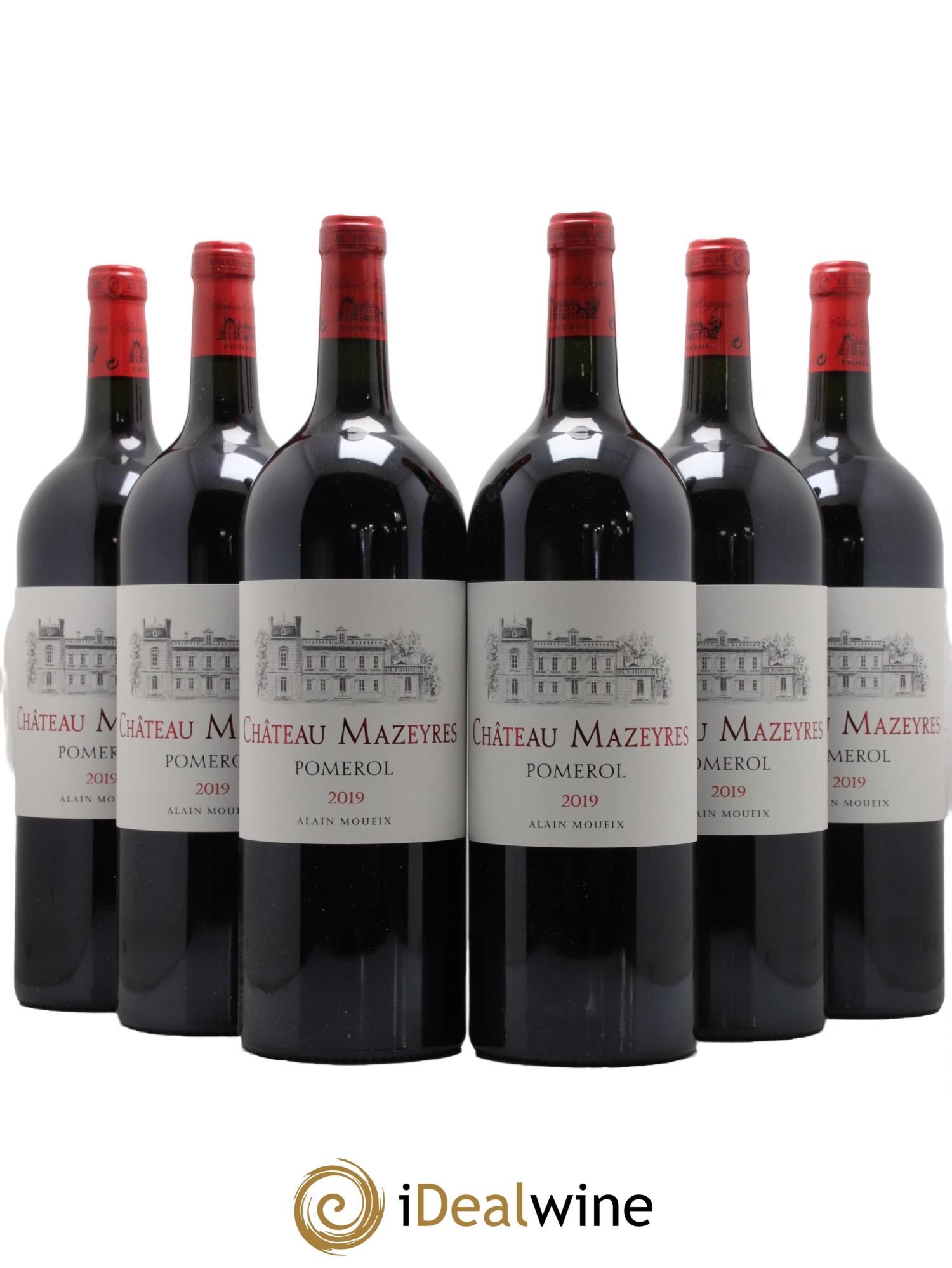 Château Mazeyres  2019 - Lot of 6 magnums - 0