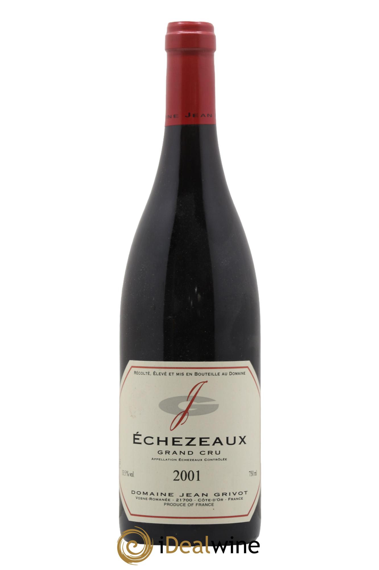 Echezeaux Grand Cru Jean Grivot 2001 - Lot of 1 bottle - 0