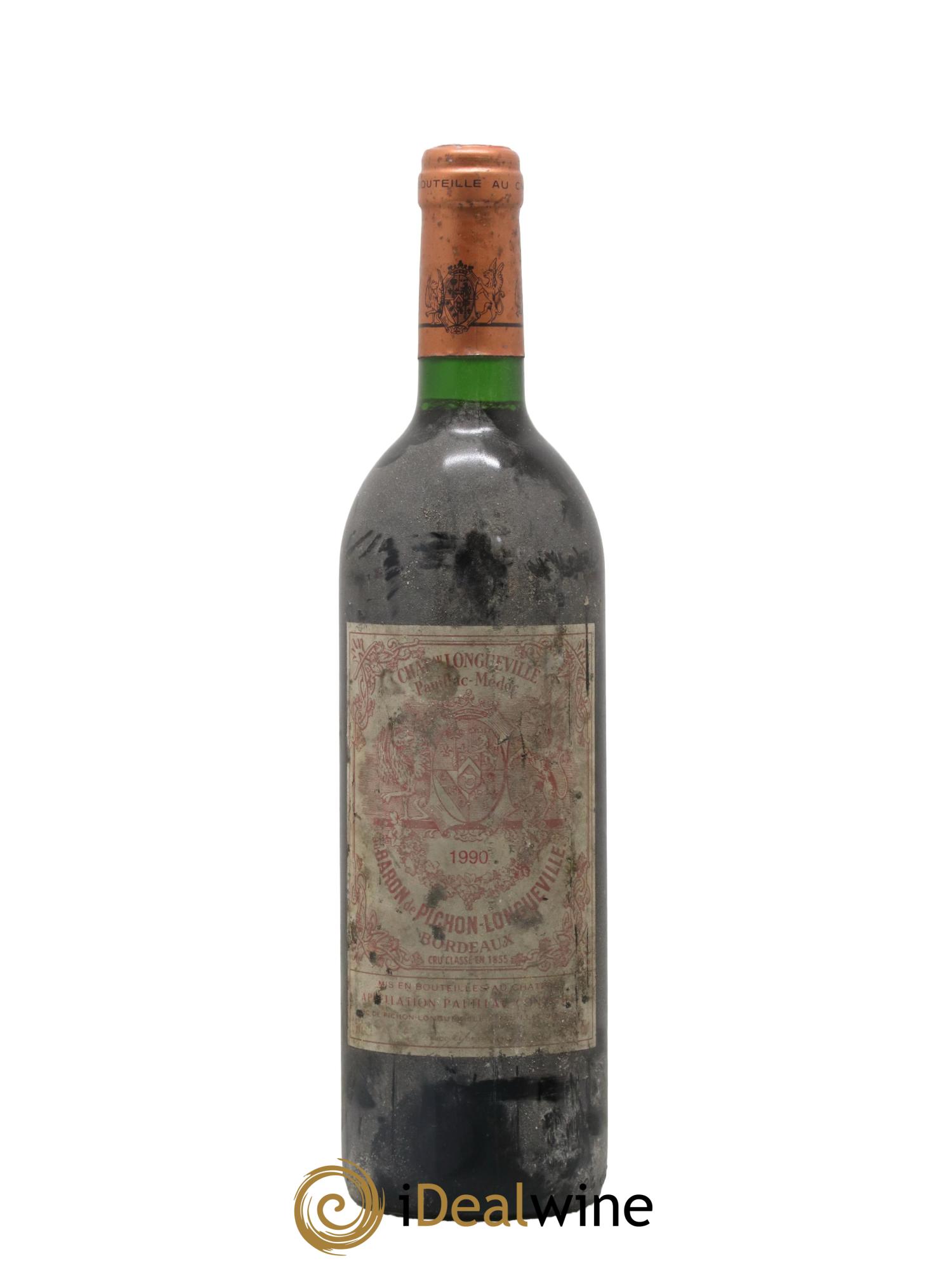 Pichon Longueville Baron 2ème Grand Cru Classé 1990 - Lotto di 1 bottiglia - 0