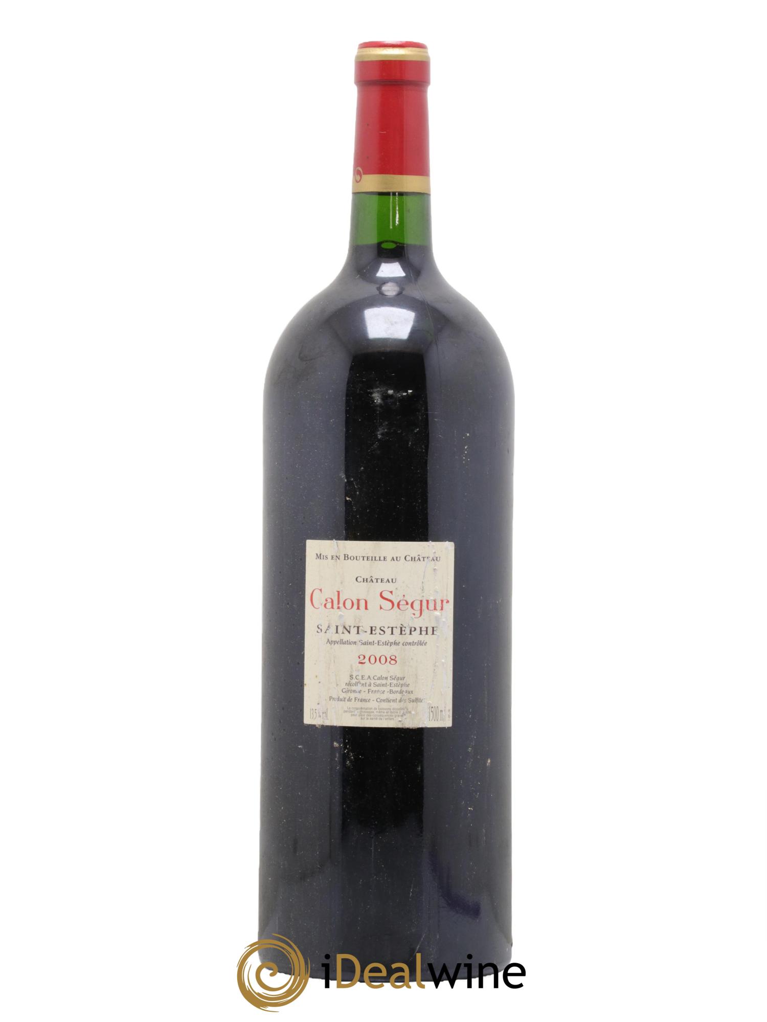 Château Calon Ségur 3ème Grand Cru Classé 2008 - Lot of 1 magnum - 1