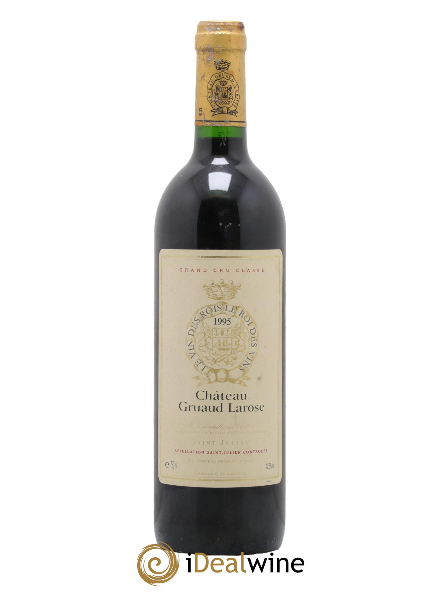 Château Gruaud Larose 2ème Grand Cru Classé 1995 - Lot de 1 bouteille - 0