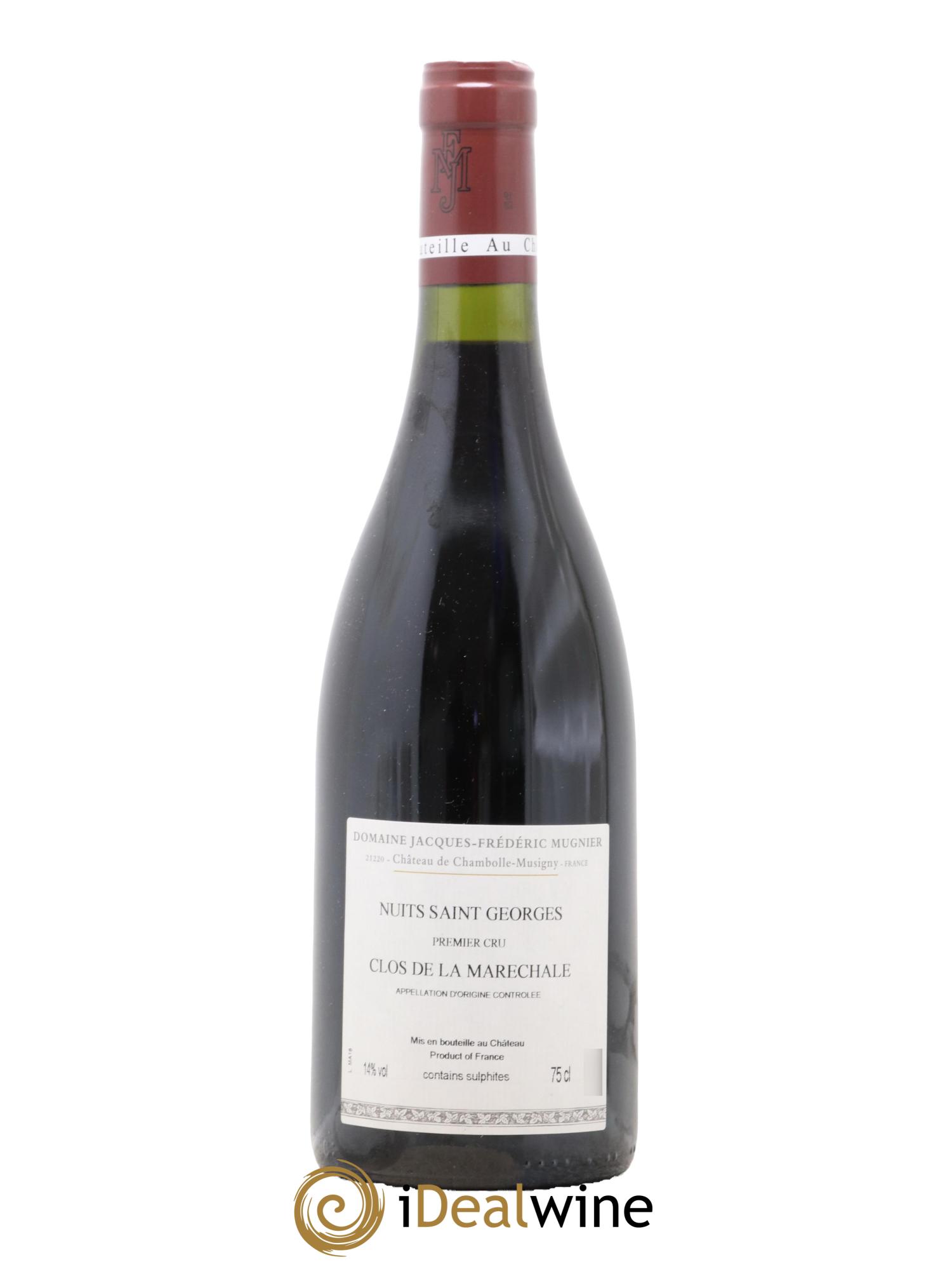 Nuits Saint-Georges 1er Cru Clos de La Maréchale Jacques-Frédéric Mugnier 2016 - Lot de 1 bouteille - 1