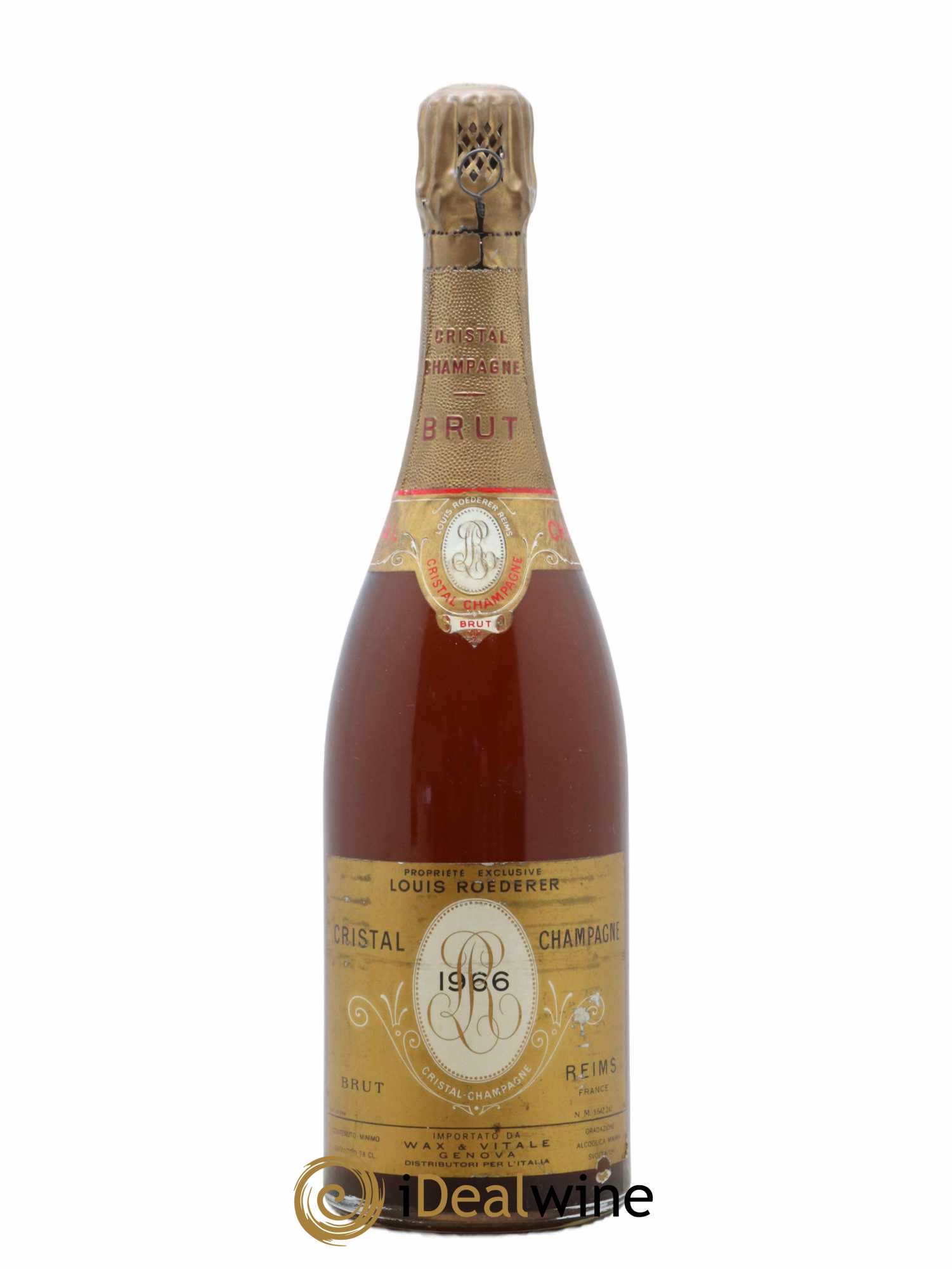 Cristal Louis Roederer 1966 - Lot of 1 bottle - 0