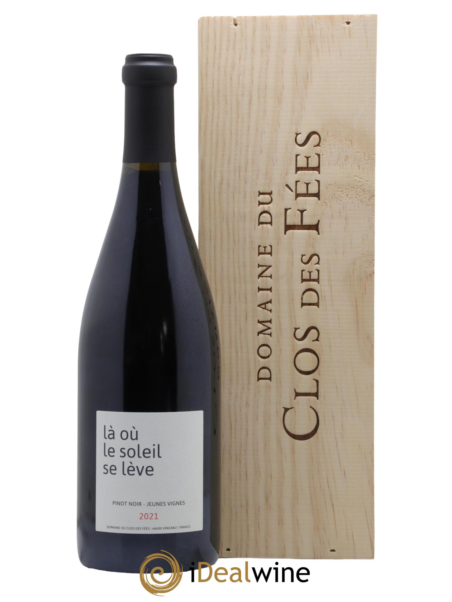 IGP Côtes Catalanes (VDP des Côtes Catalanes) Là où Le Soleil se Lève Clos des Fées Hervé Bizeul 2021 - Lot de 1 bouteille - 0