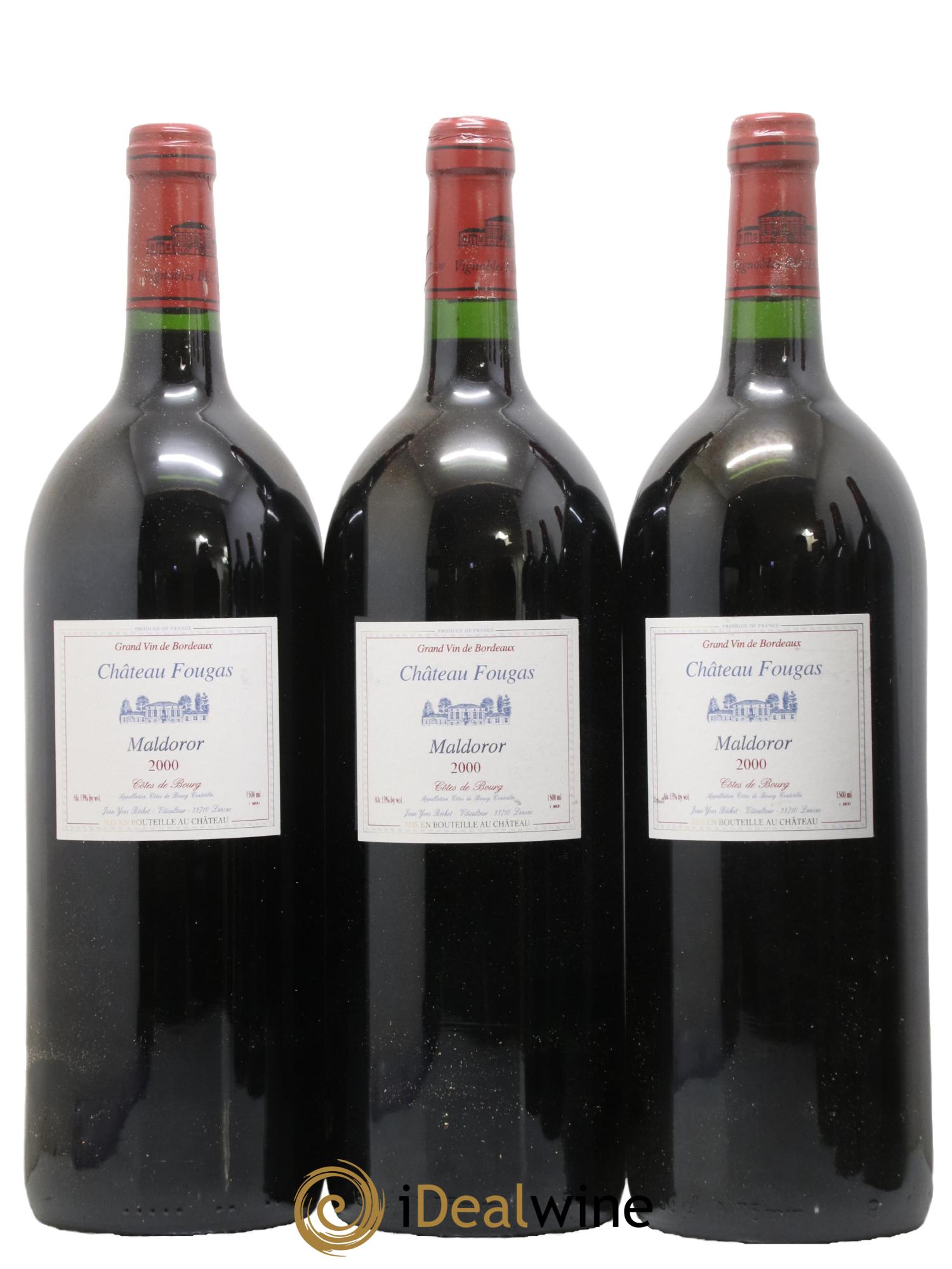 Château Fougas Maldoror 2000 - Lot of 6 magnums - 1