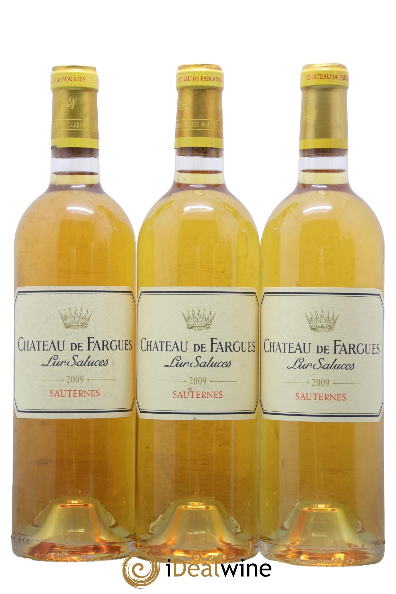 Château de Fargues 2009 - Lot de 3 bouteilles - 0