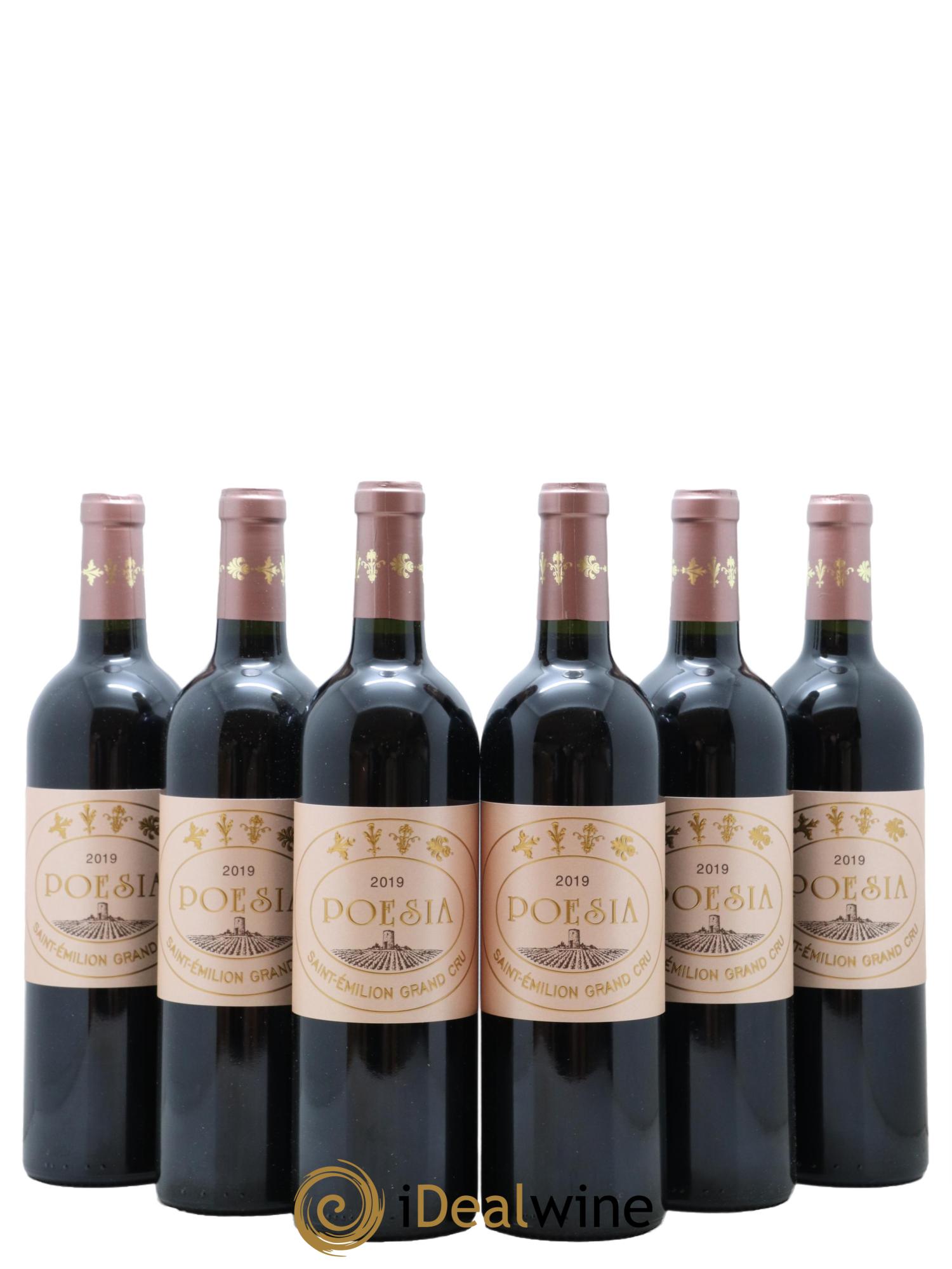 Saint-Émilion Grand Cru Chateau Poesia 2019 - Lot de 6 bouteilles - 0