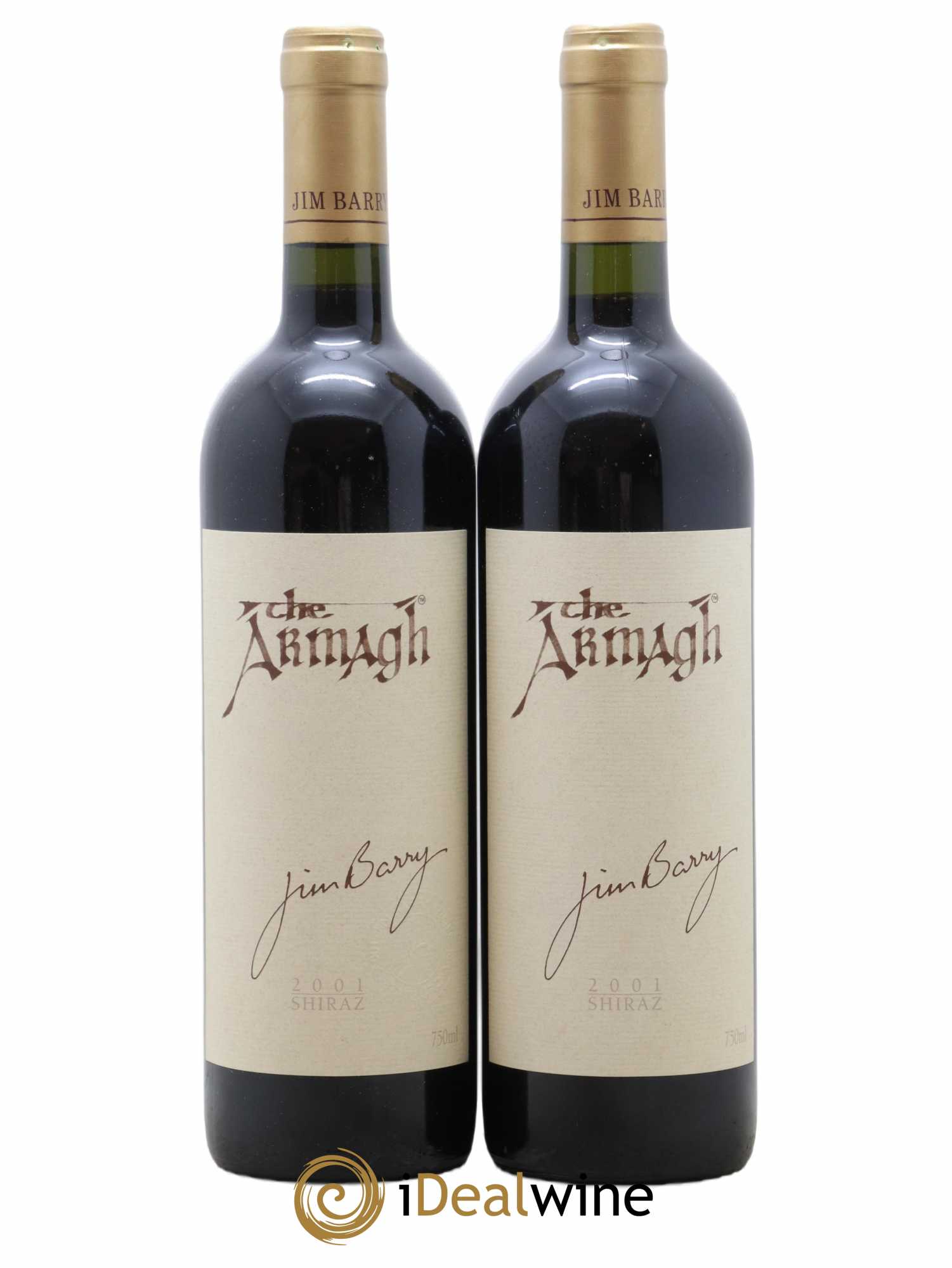 Clare Valley Jim Barry The Armagh Shiraz 2001 - Lot de 2 bouteilles - 0