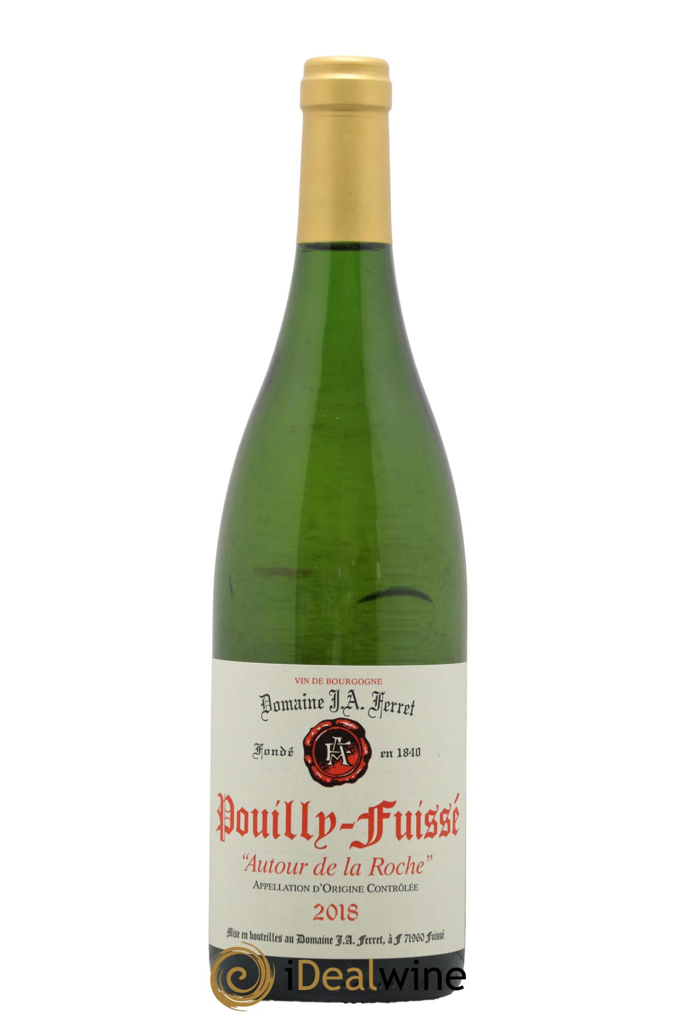 Pouilly-Fuissé Autour de la Roche J.A. Ferret (Domaine) 2018 - Posten von 1 Flasche - 0