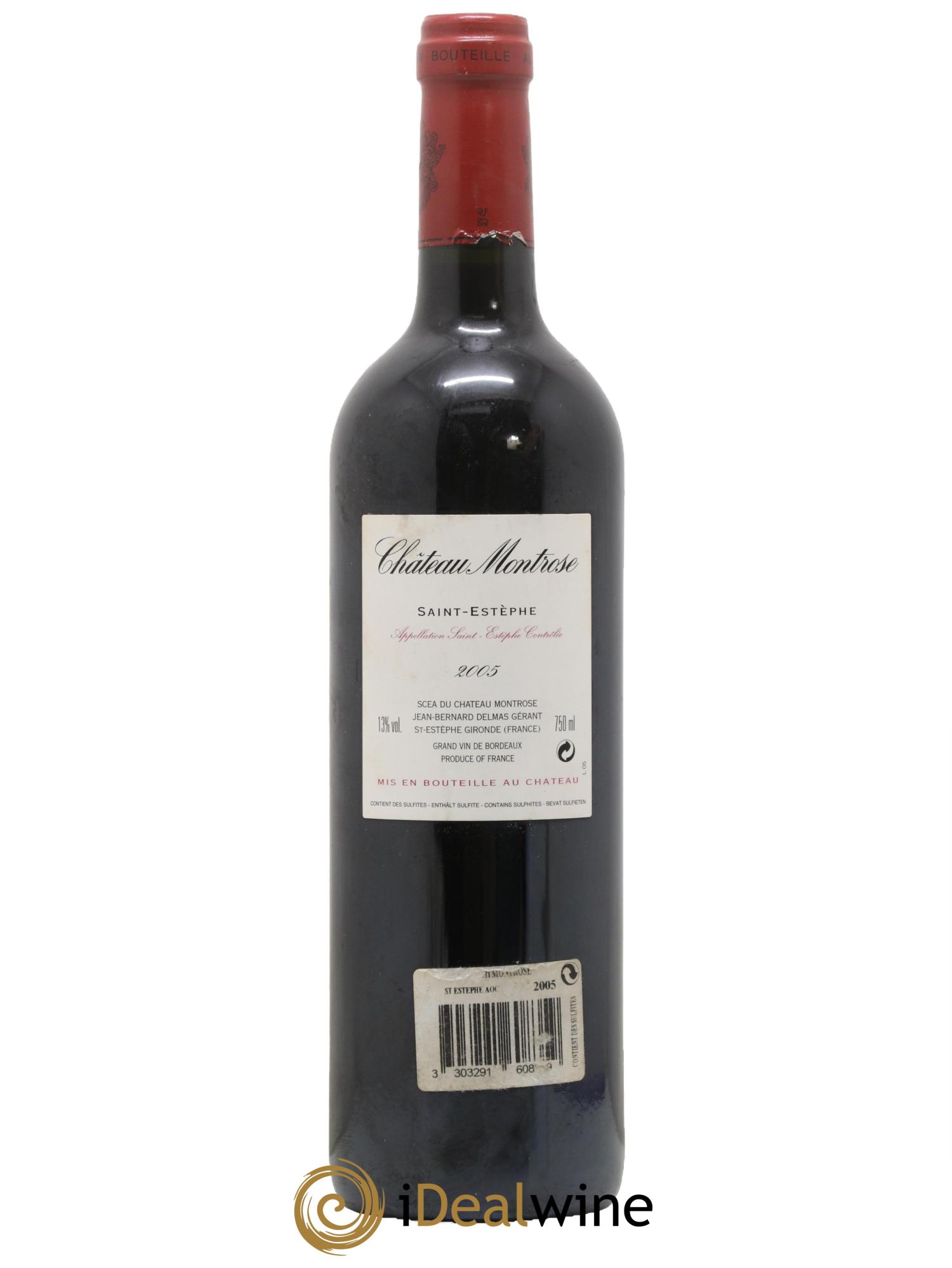 Château Montrose 2ème Grand Cru Classé 2005 - Posten von 1 Flasche - 1