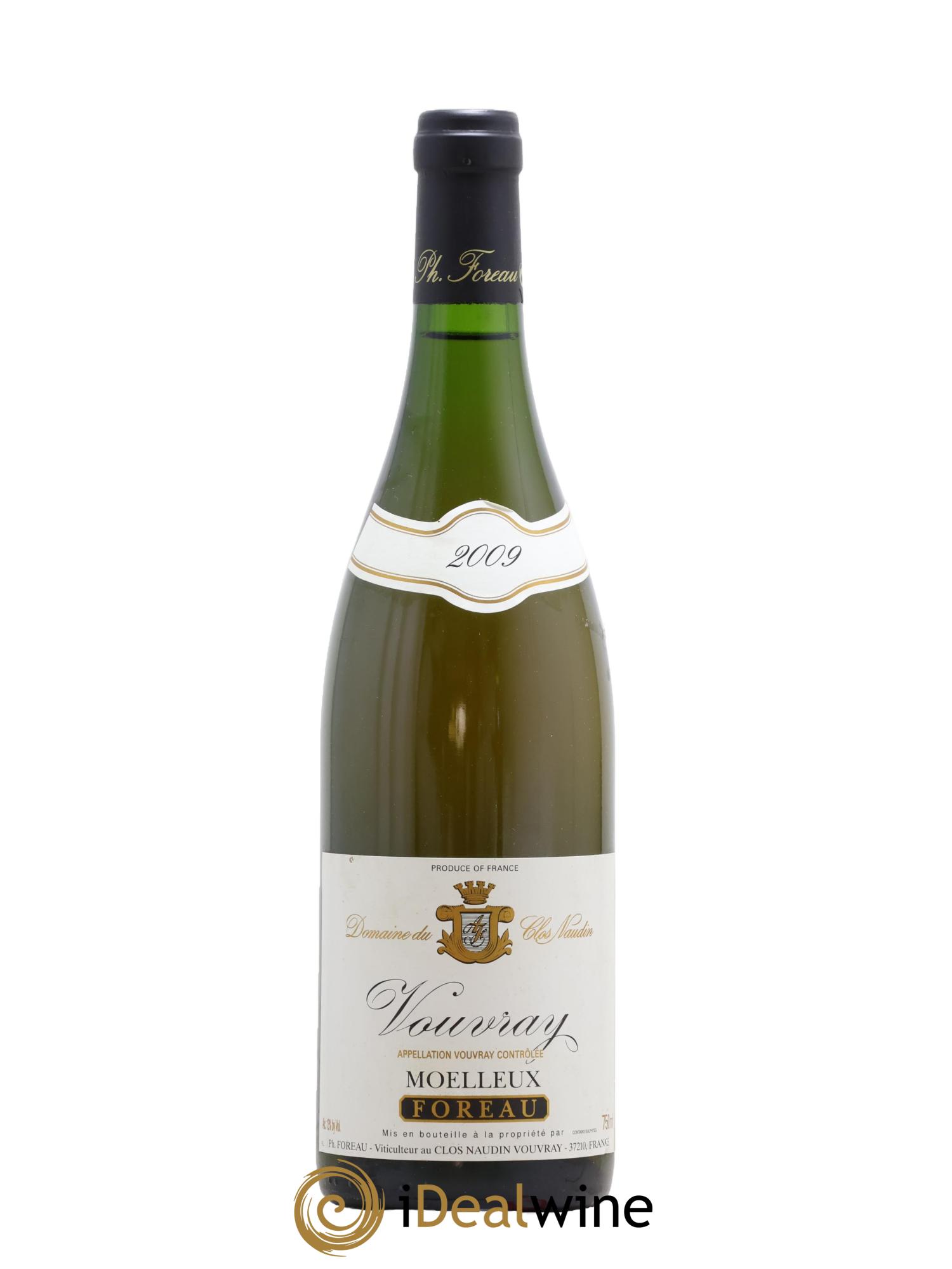 Vouvray Moelleux Clos Naudin - Philippe Foreau 2009 - Lot of 1 bottle - 0