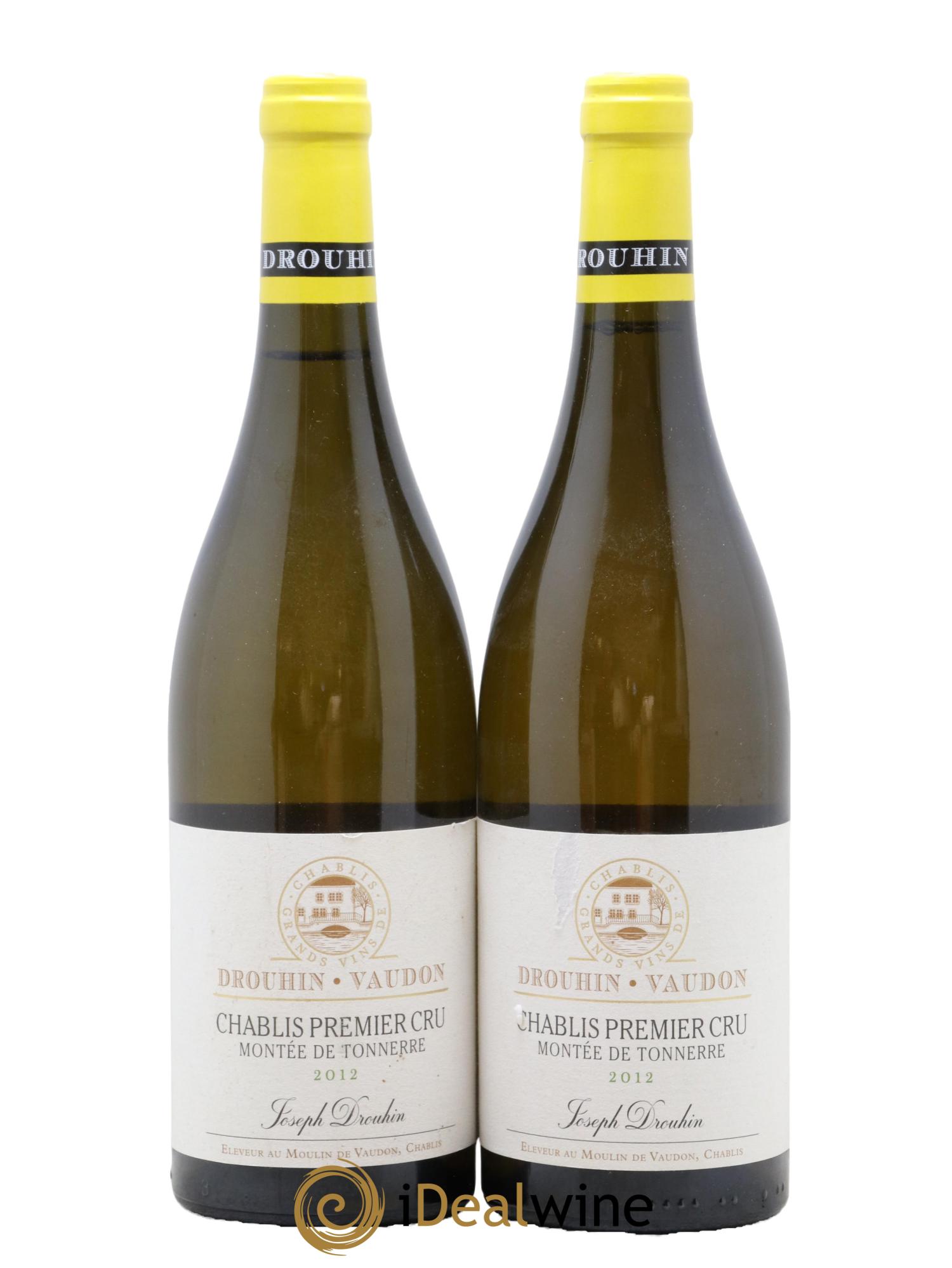 Chablis 1er Cru Montée de Tonnerre Drouhin-Vaudon 2012 - Lot de 2 bouteilles - 0