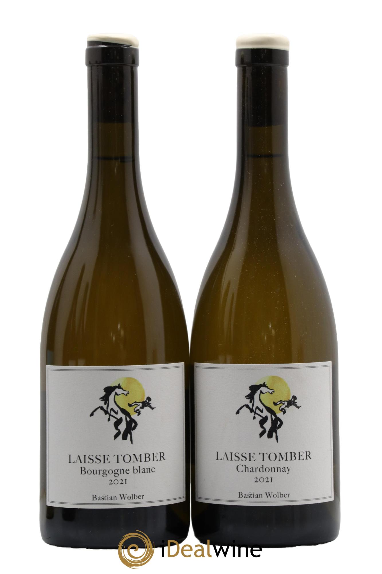 Bourgogne Laisse Tomber Bastian Wolber 2021 - Lot de 2 bouteilles - 0