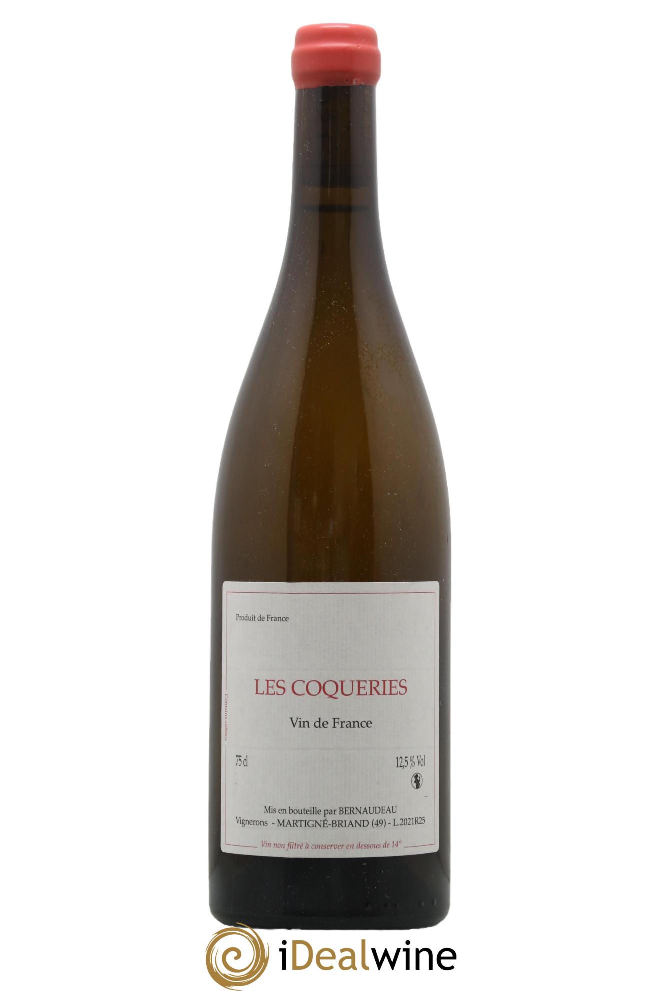 Vin de France Les Coqueries Stéphane Bernaudeau (Domaine)  2021 - Lot of 1 bottle - 0