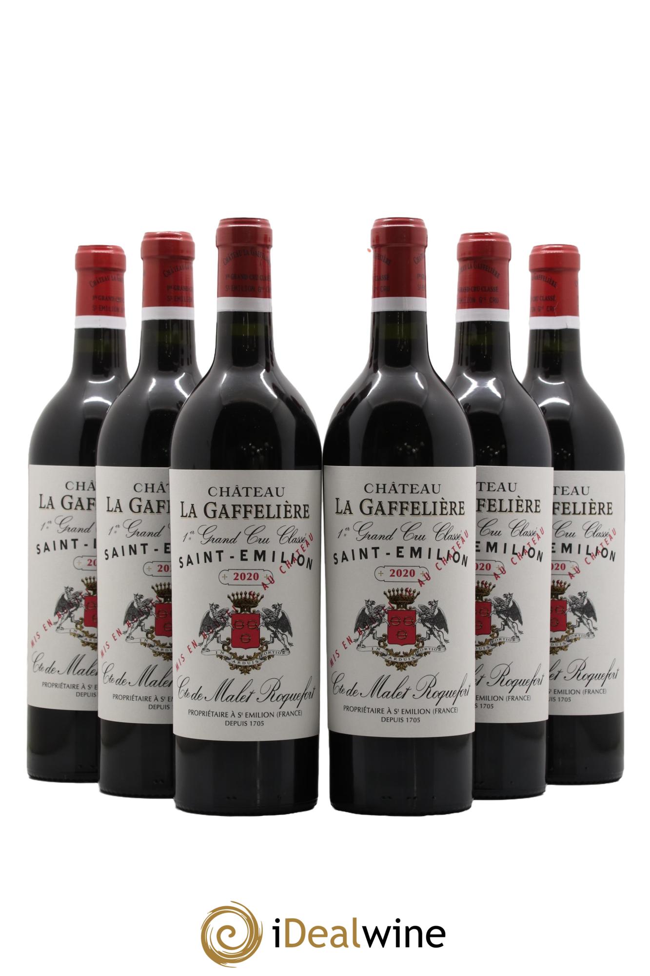 Château la Gaffelière 1er Grand Cru Classé B 2020 - Lot de 6 bouteilles - 0