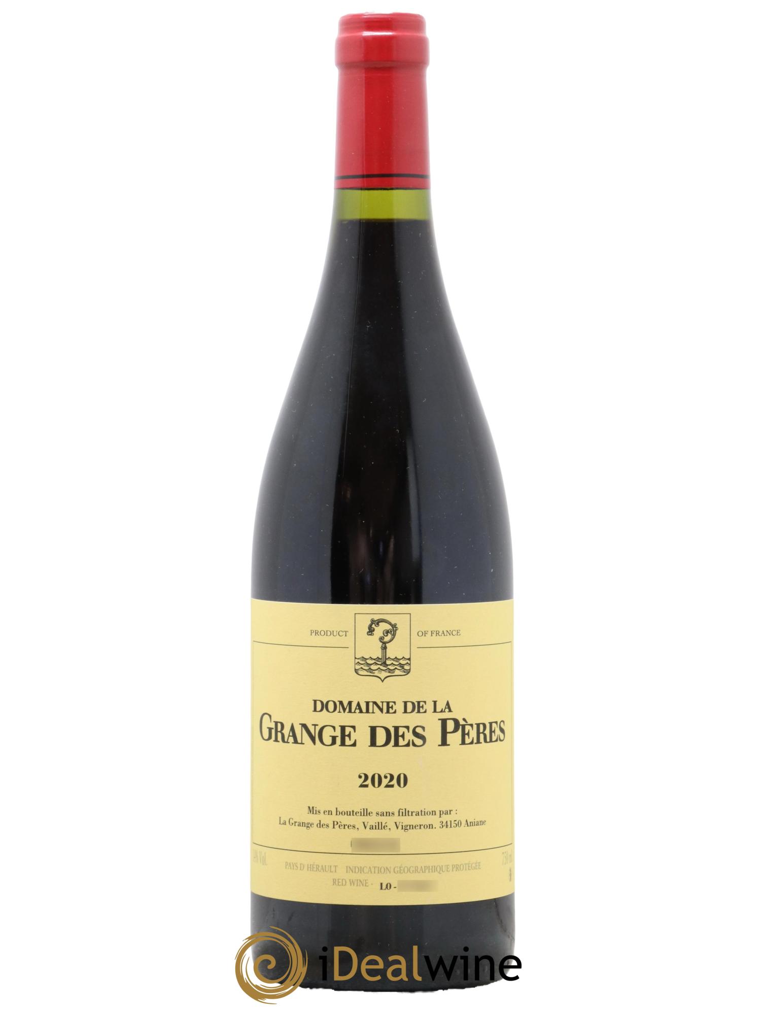 IGP Pays d'Hérault Grange des Pères Laurent Vaillé 2020 - Lot of 1 bottle - 0