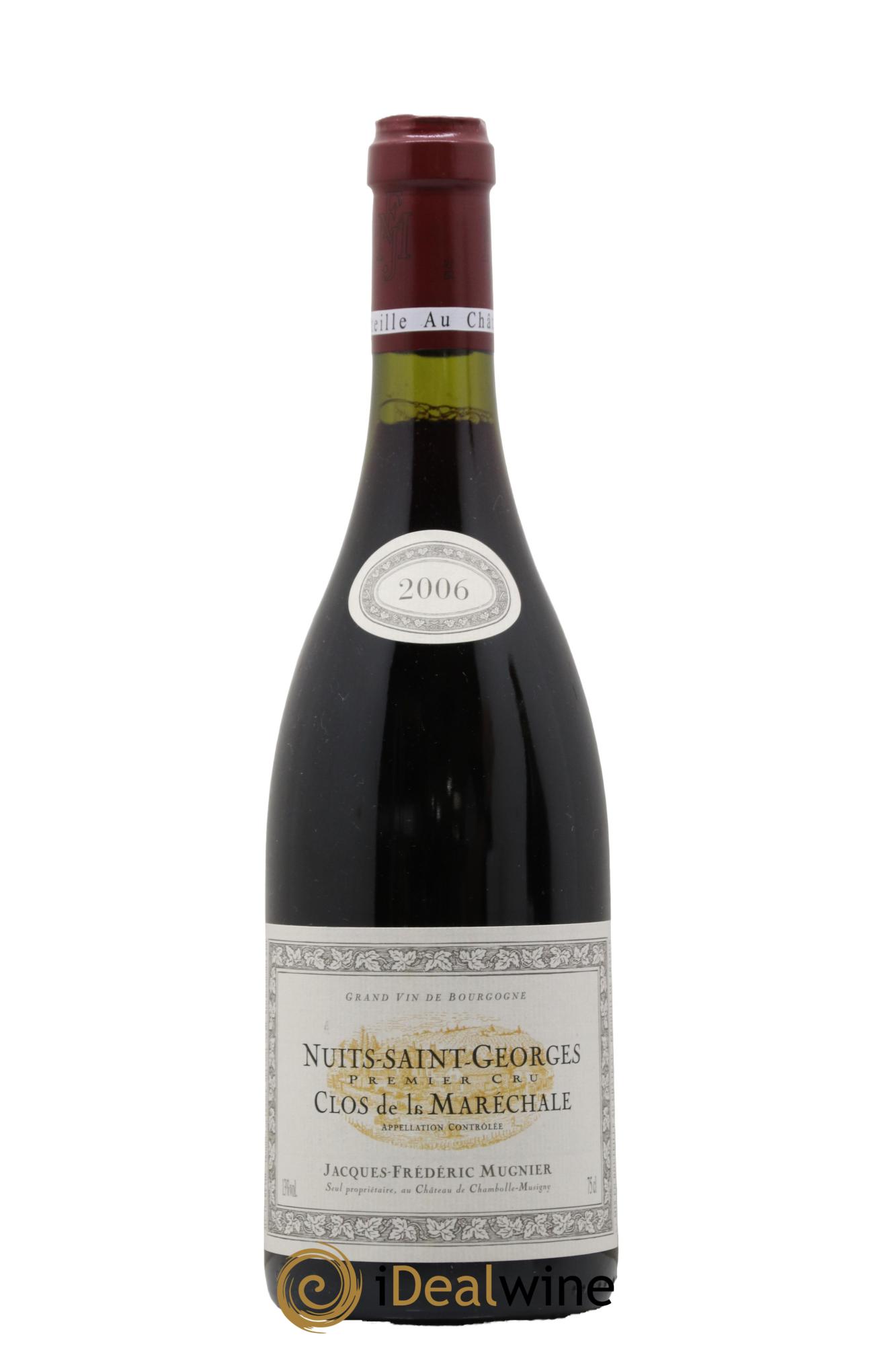 Nuits Saint-Georges 1er Cru Clos de La Maréchale Jacques-Frédéric Mugnier 2006 - Lot de 1 bouteille - 0