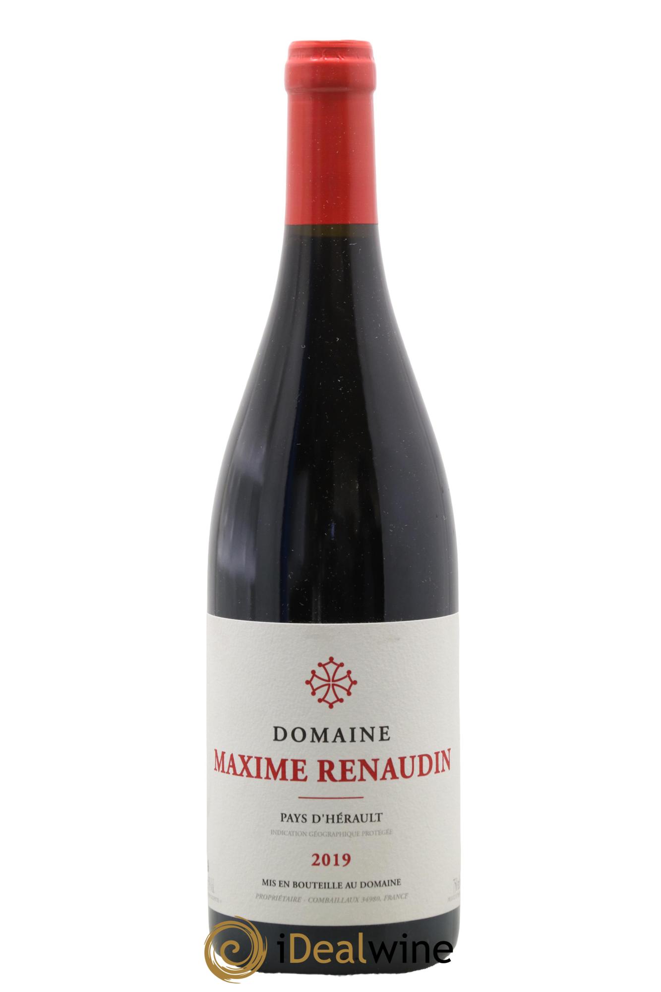 IGP Pays d'Hérault Maxime Renaudin 2019 - Lot de 1 bouteille - 0