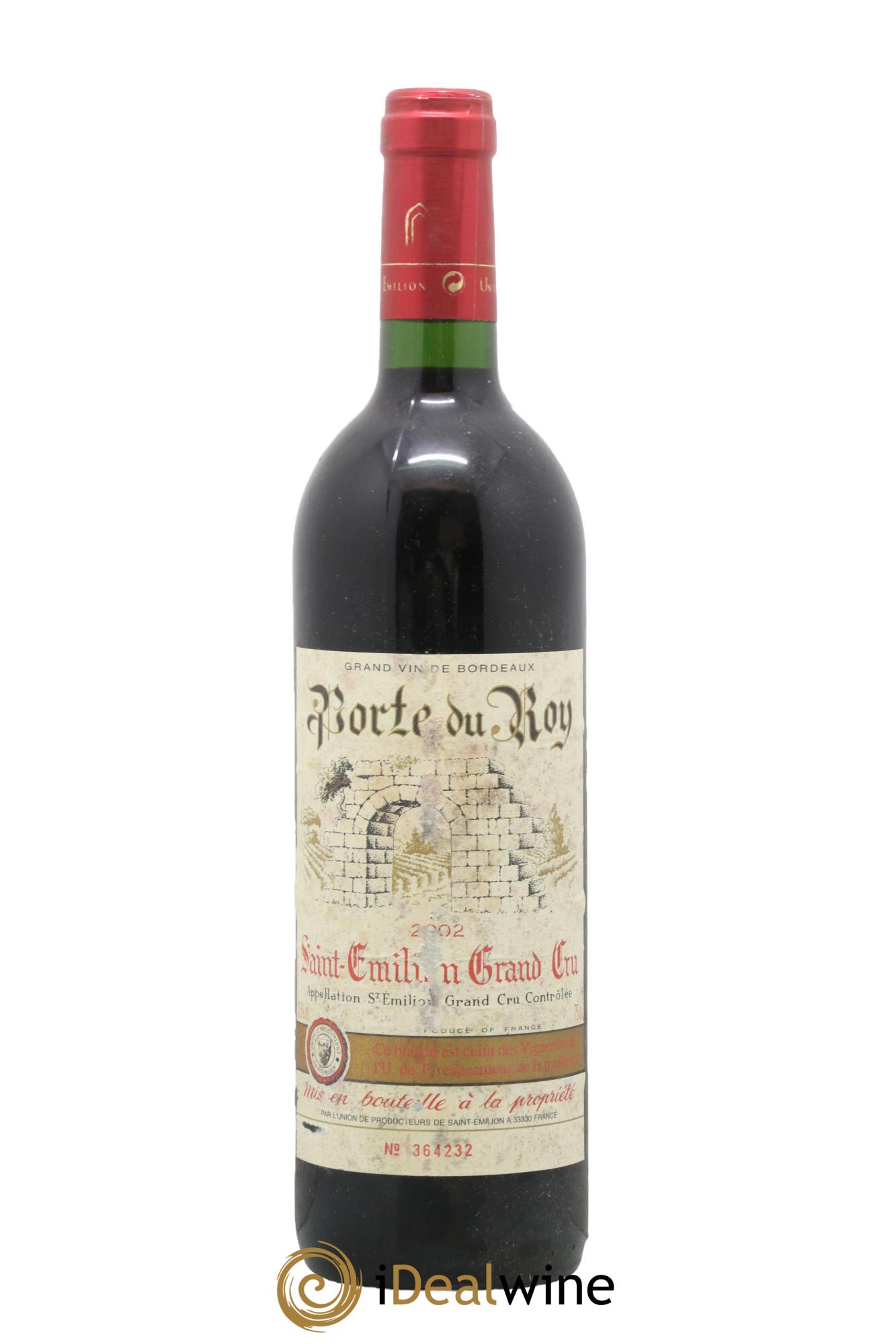 Saint-Émilion Grand Cru Porte du Roy 2002 - Lot of 1 bottle - 0