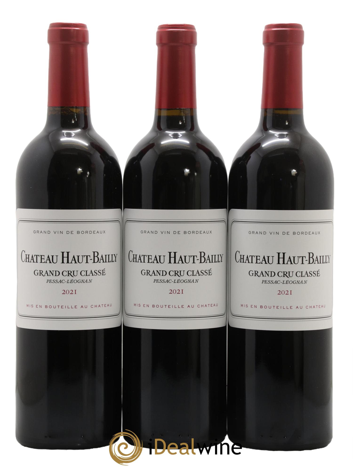 Château Haut-Bailly Cru Classé de Graves 2021 - Lot de 6 bouteilles - 2