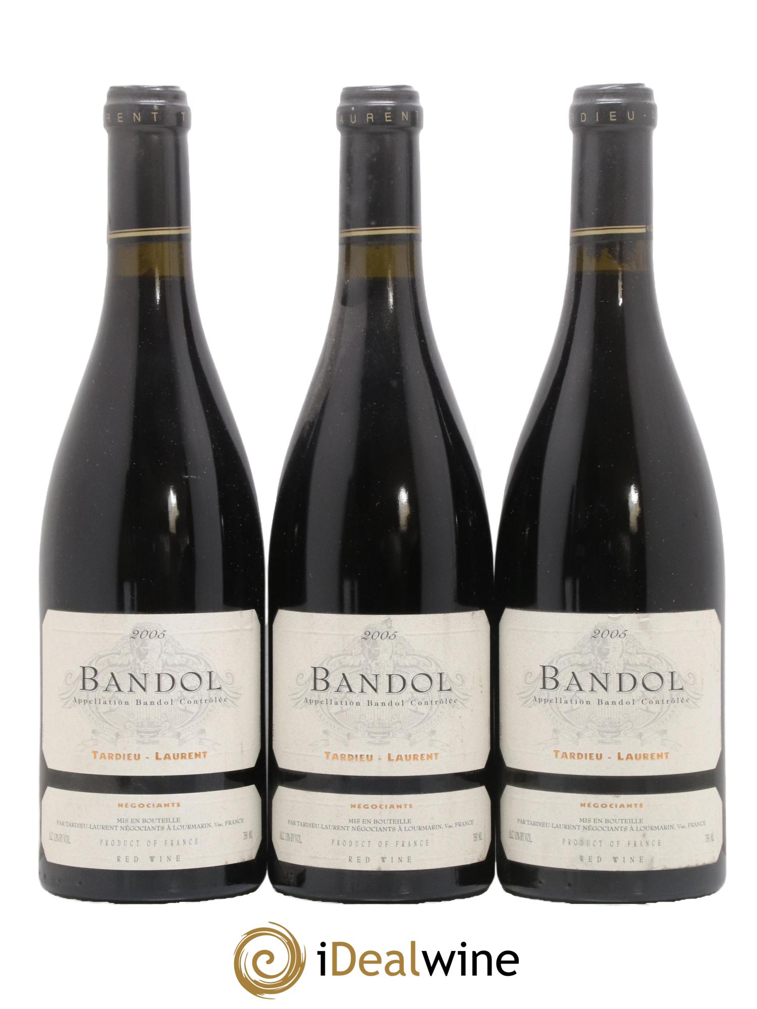 Bandol Tardieu-Laurent 2005 - Posten von 3 Flaschen - 0