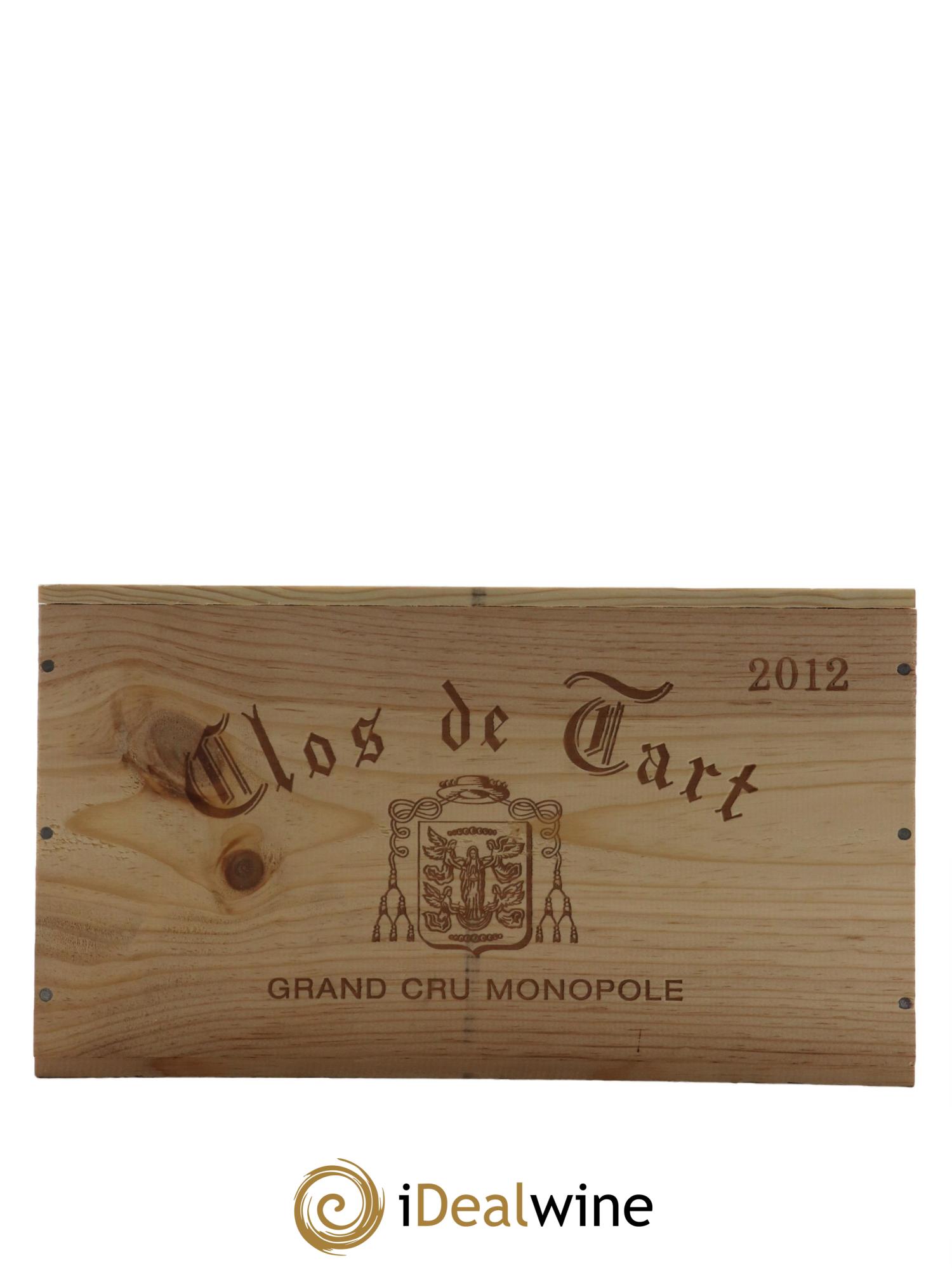 Clos de Tart Grand Cru Mommessin  2012 - Posten von 6 Flaschen - 6