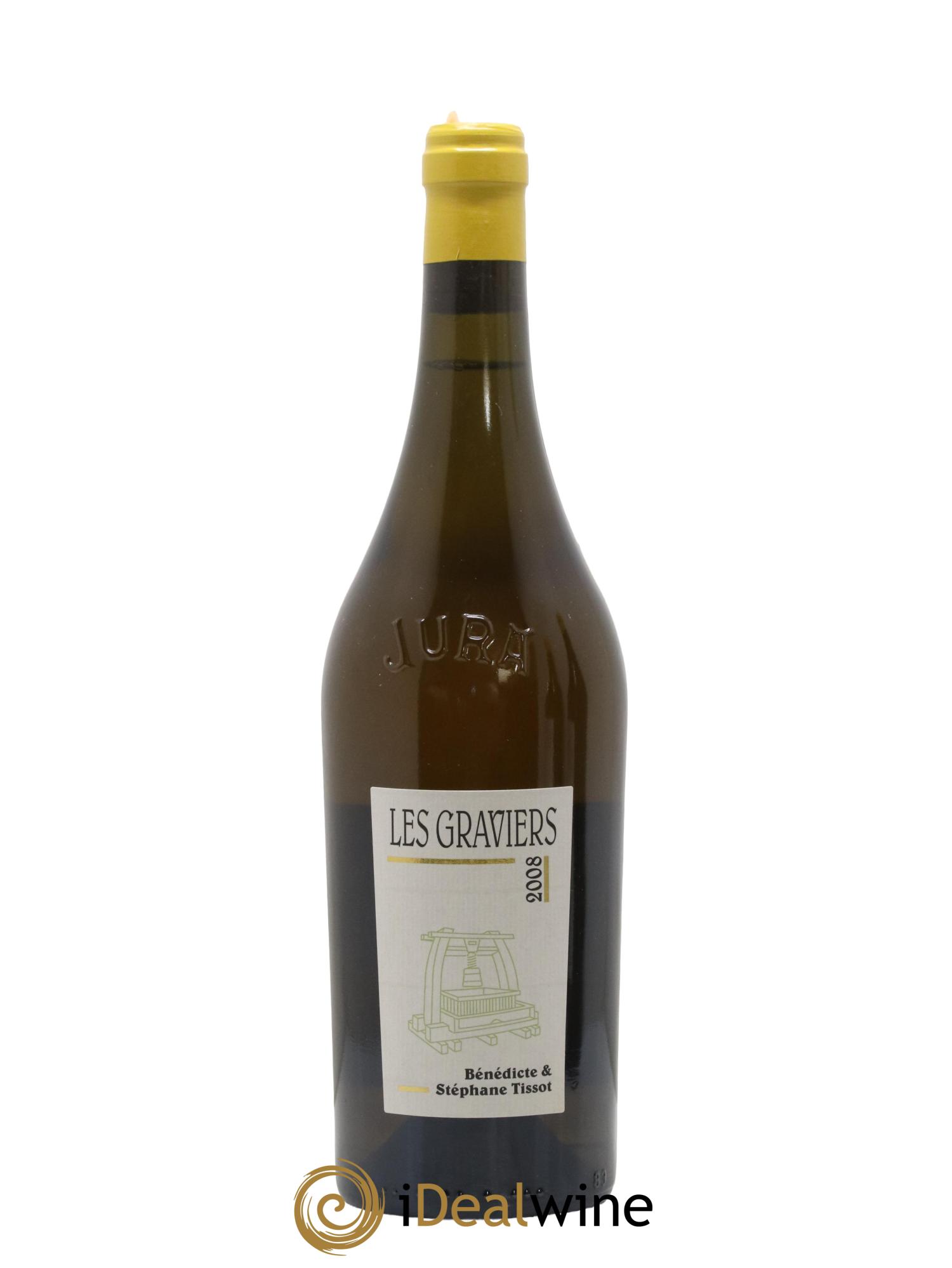 Arbois Chardonnay Les Graviers Bénédicte et Stéphane Tissot 2008 - Lot de 1 bouteille - 0