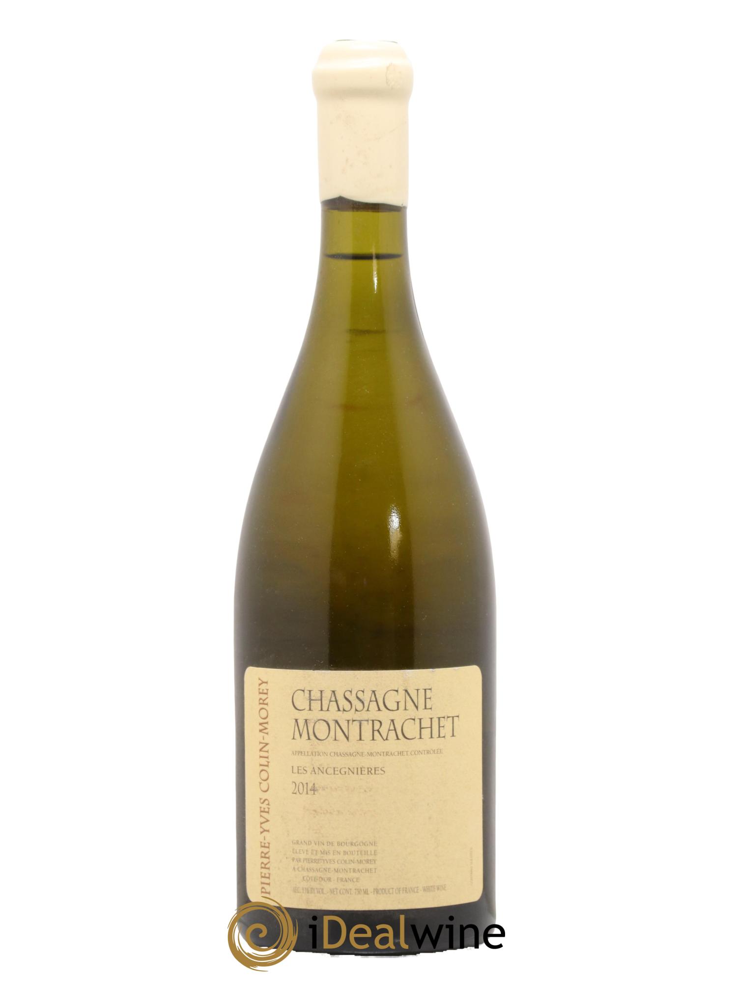 Chassagne-Montrachet Les Ancégnières Pierre-Yves Colin Morey 2014 - Lot de 1 bouteille - 0