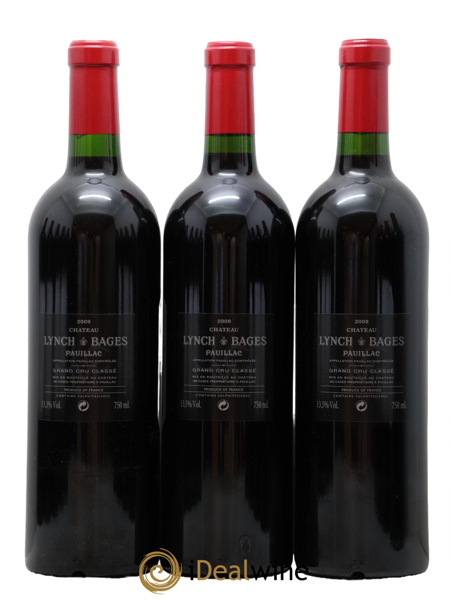 Château Lynch Bages 5ème Grand Cru Classé 2009 - Lot de 12 bouteilles - 4