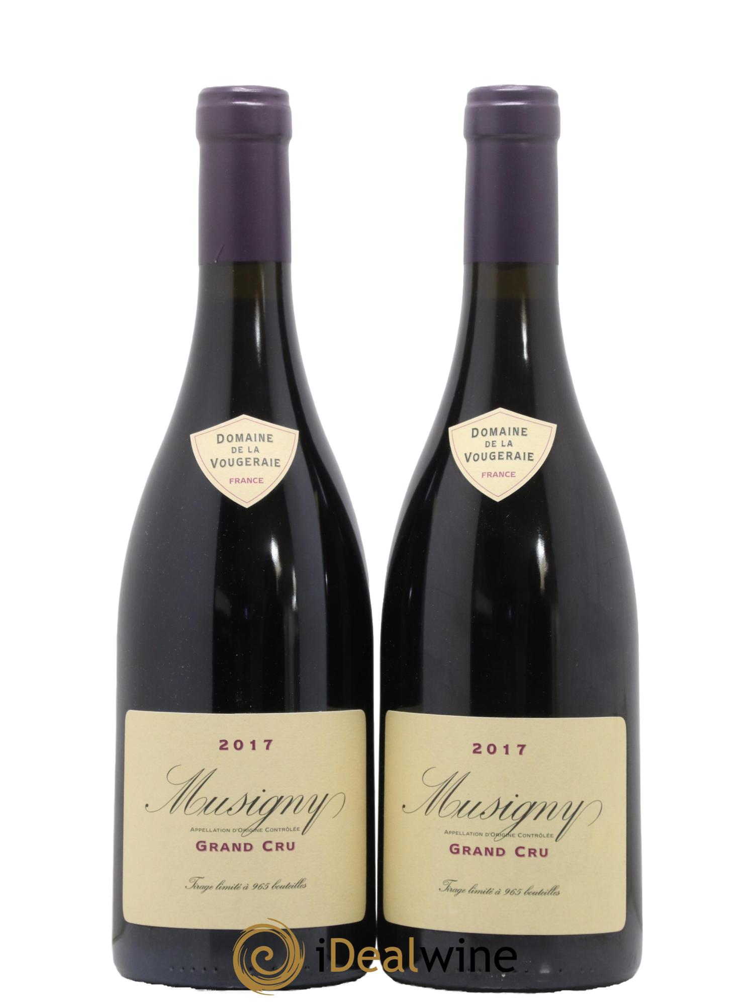 Musigny Grand Cru La Vougeraie 2017 - Lotto di 2 bottiglie - 0