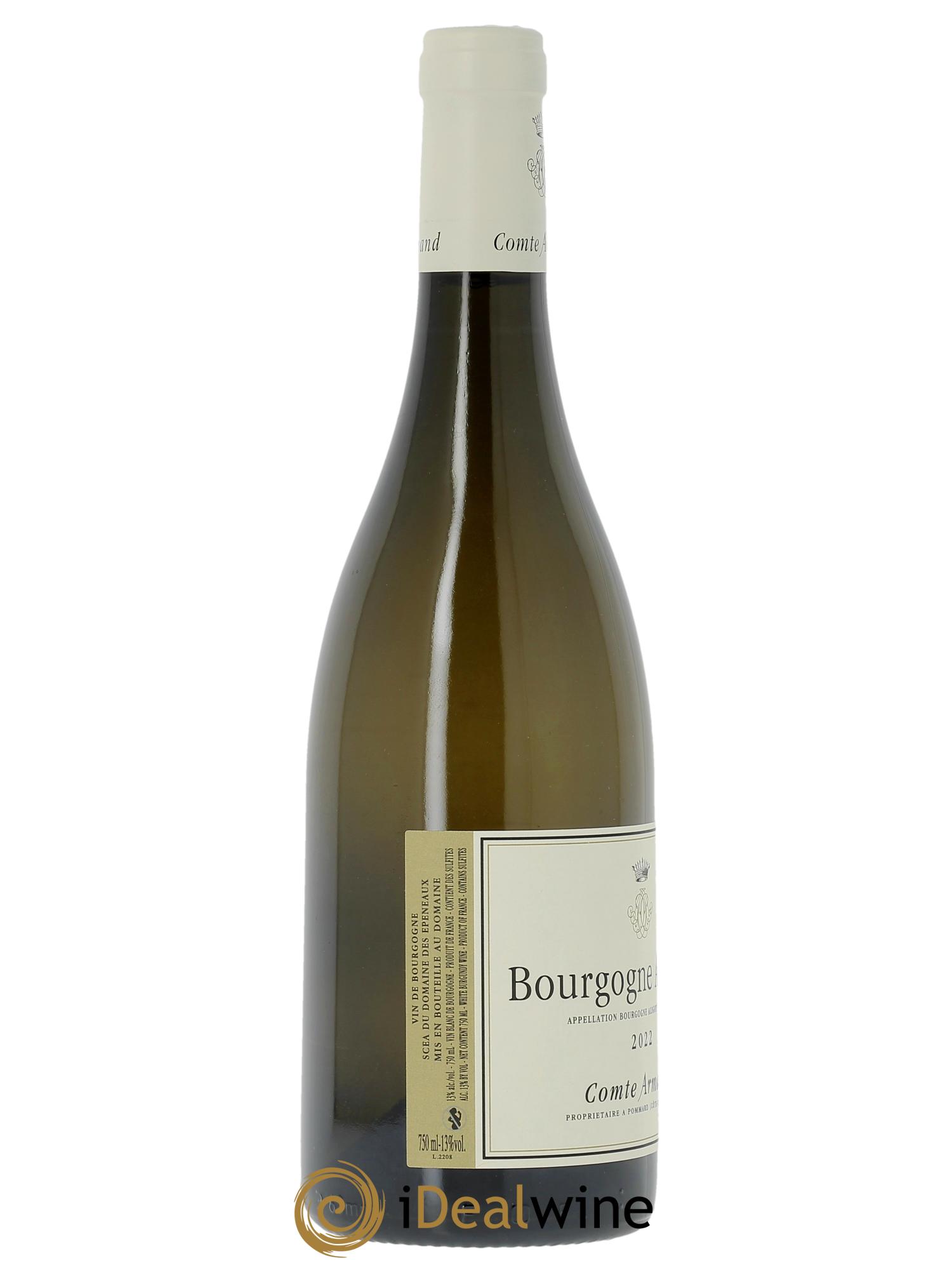 Bourgogne Aligoté Comte Armand 2022 - Lot de 1 bouteille - 1