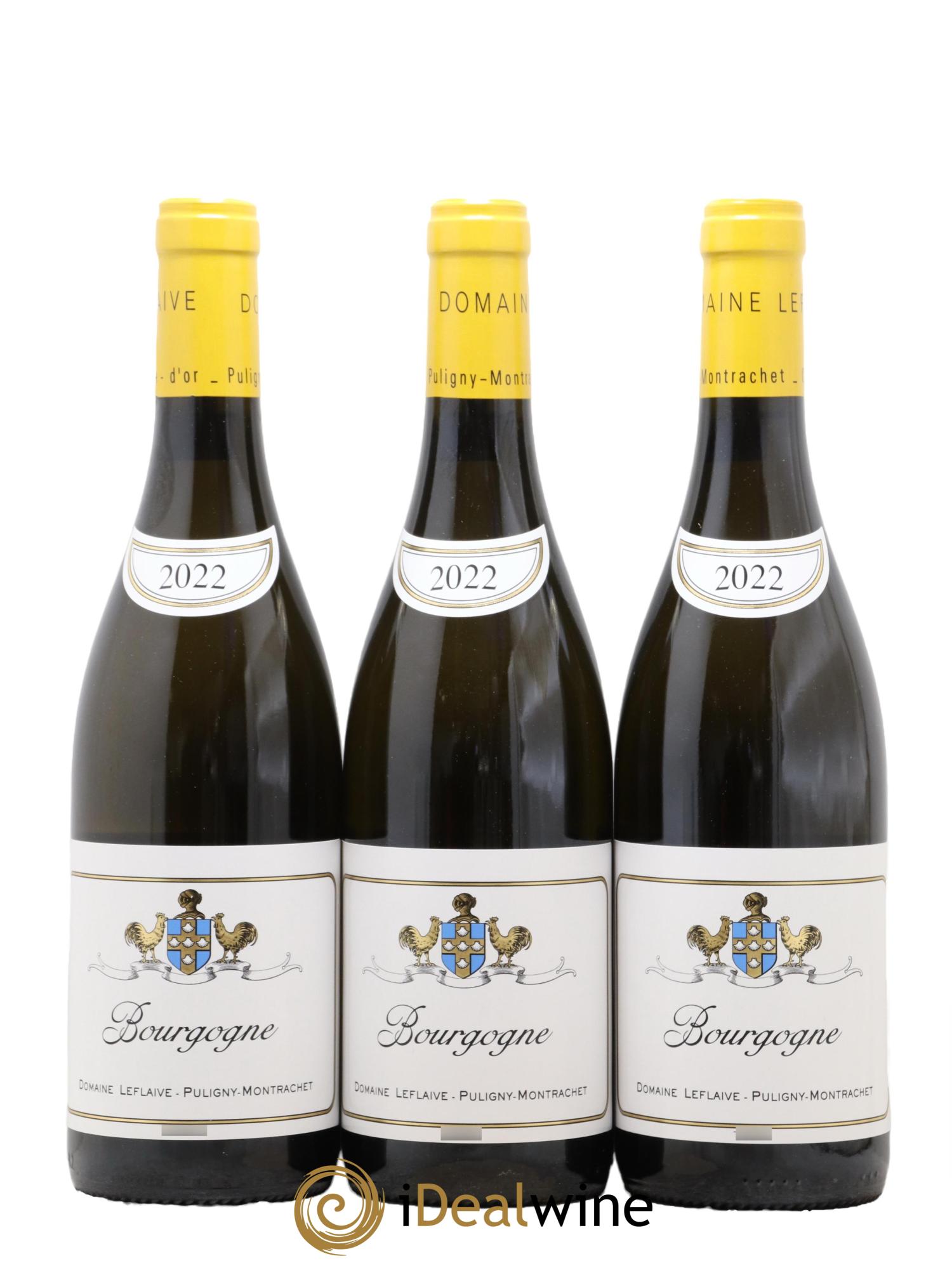 Bourgogne Leflaive (Domaine) 2022 - Lot of 3 bottles - 0