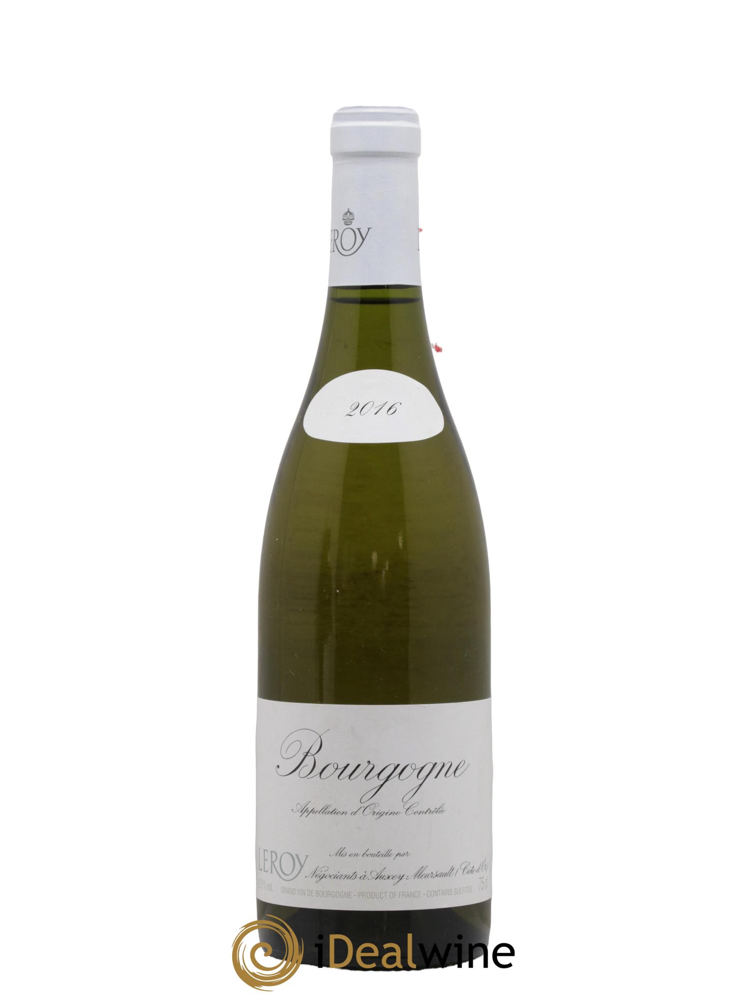 Bourgogne Leroy SA 2016 - Lot de 1 bouteille - 0