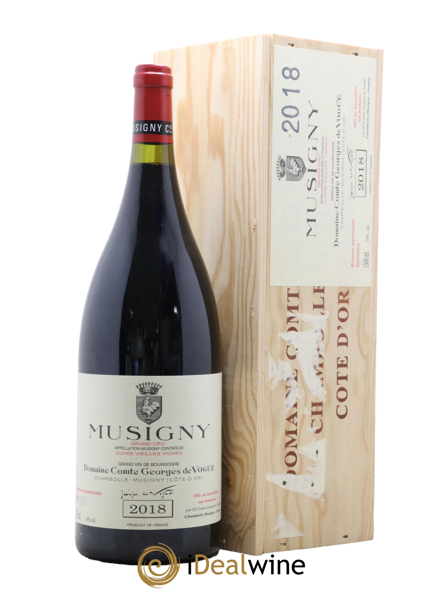 Musigny Grand Cru Cuvée Vieilles Vignes Comte Georges de Vogüé  2018 - Lot of 1 magnum - 0