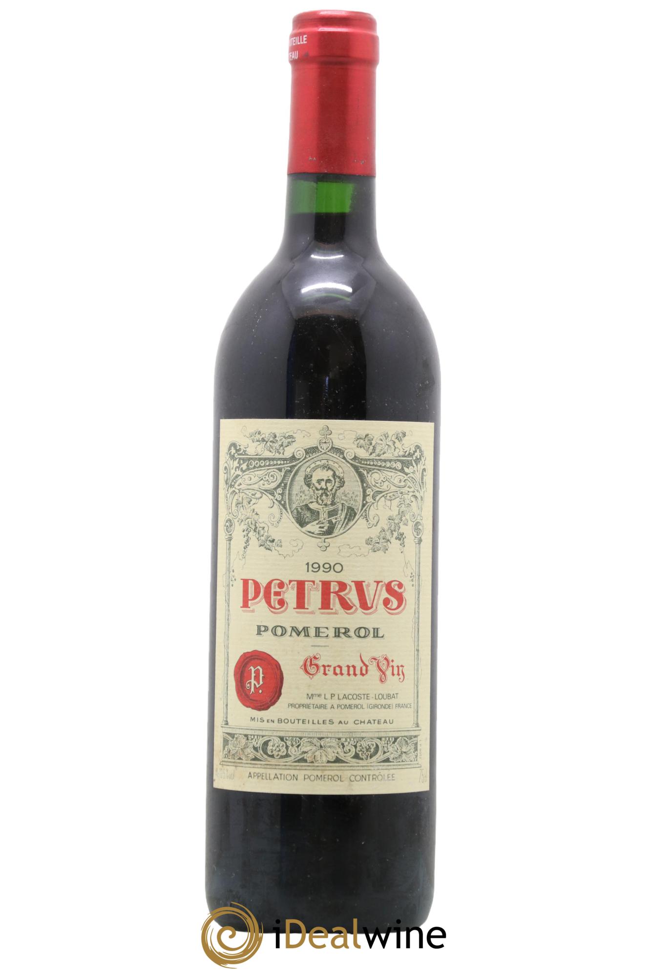 Petrus 1990 - Lotto di 1 bottiglia - 0